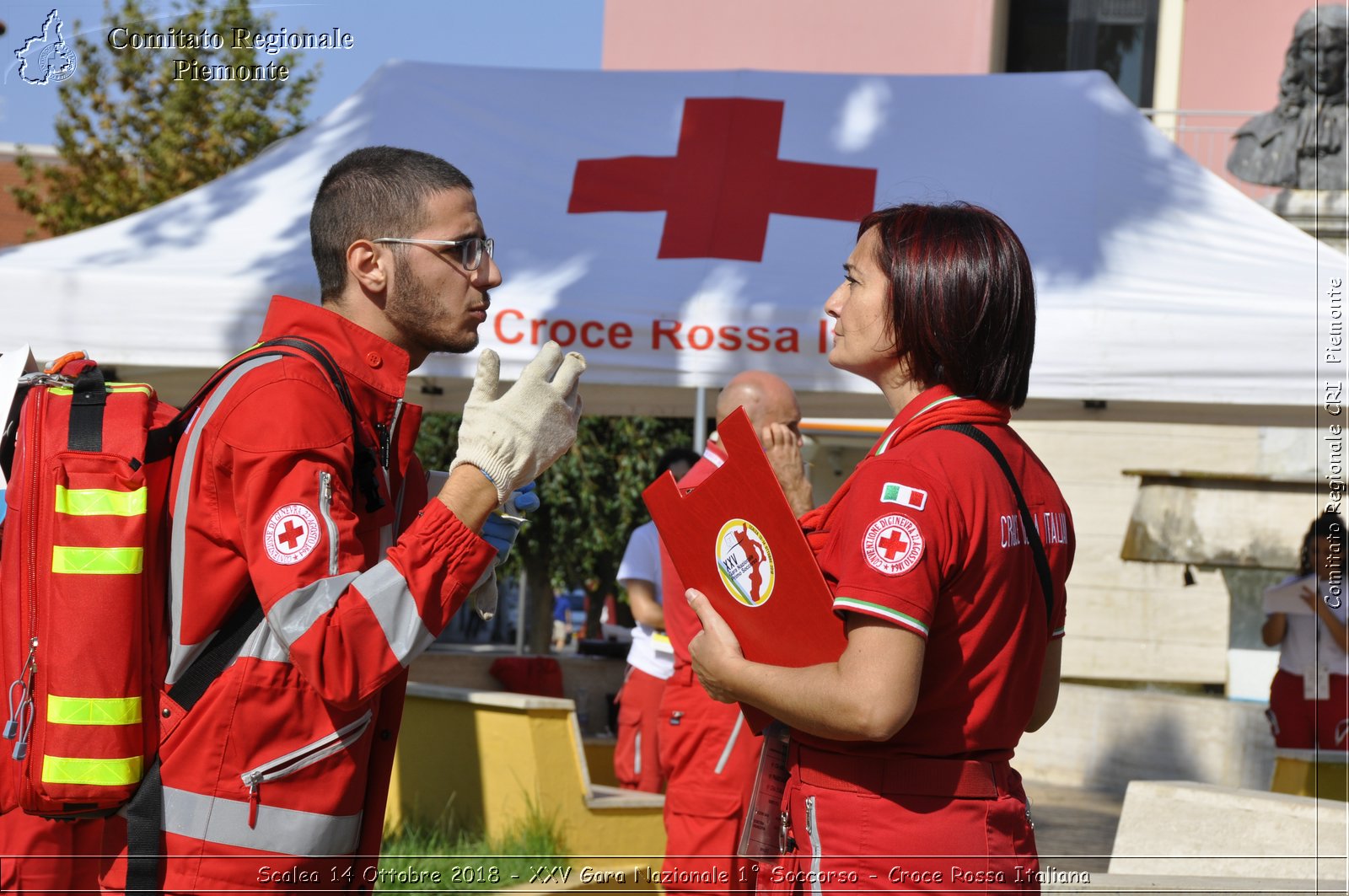 Scalea 14 Ottobre 2018 - XXV Gara Nazionale 1 Soccorso - Croce Rossa Italiana- Comitato Regionale del Piemonte