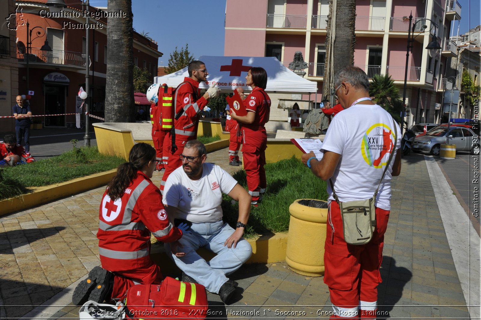 Scalea 14 Ottobre 2018 - XXV Gara Nazionale 1 Soccorso - Croce Rossa Italiana- Comitato Regionale del Piemonte