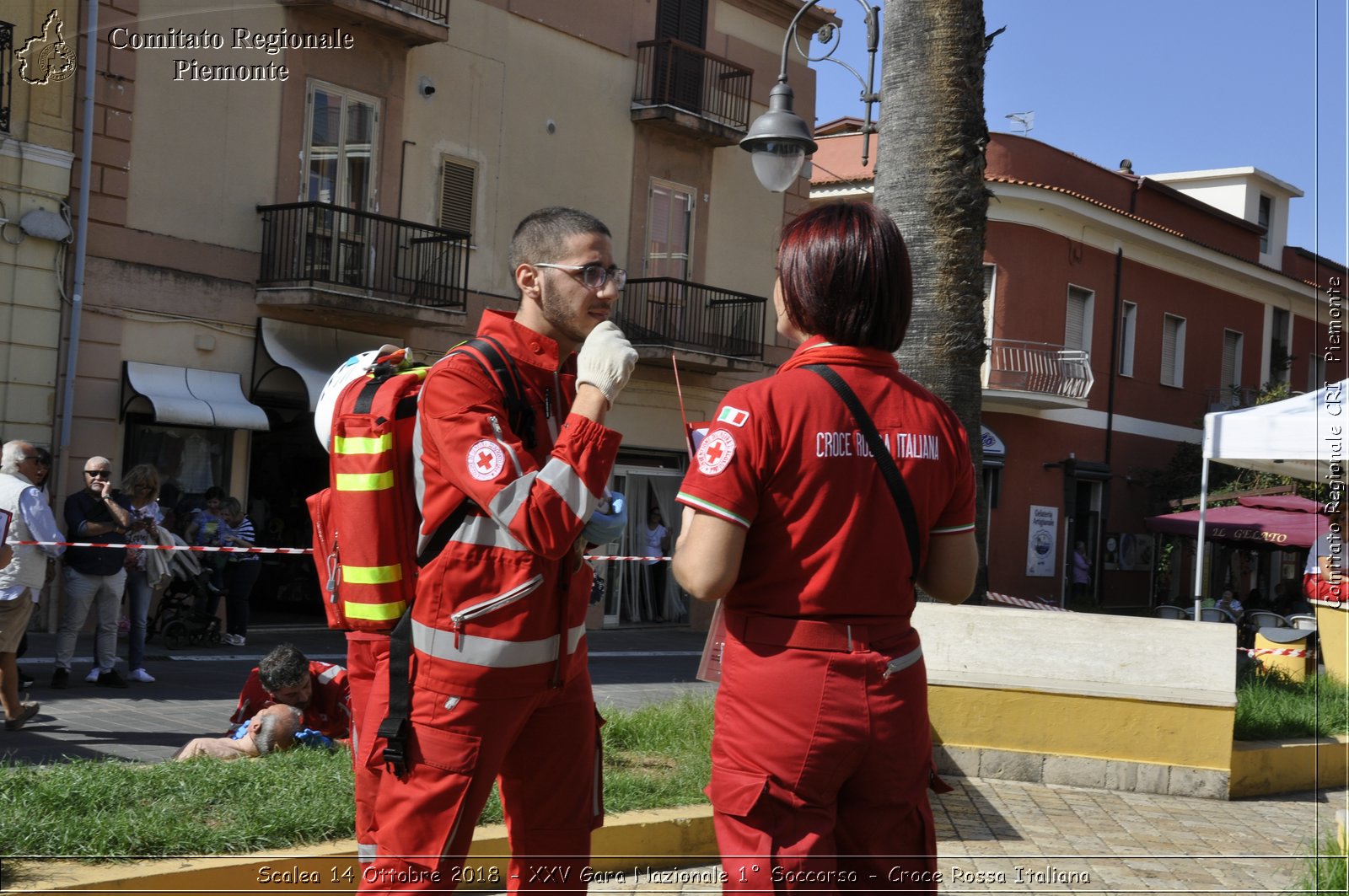 Scalea 14 Ottobre 2018 - XXV Gara Nazionale 1 Soccorso - Croce Rossa Italiana- Comitato Regionale del Piemonte