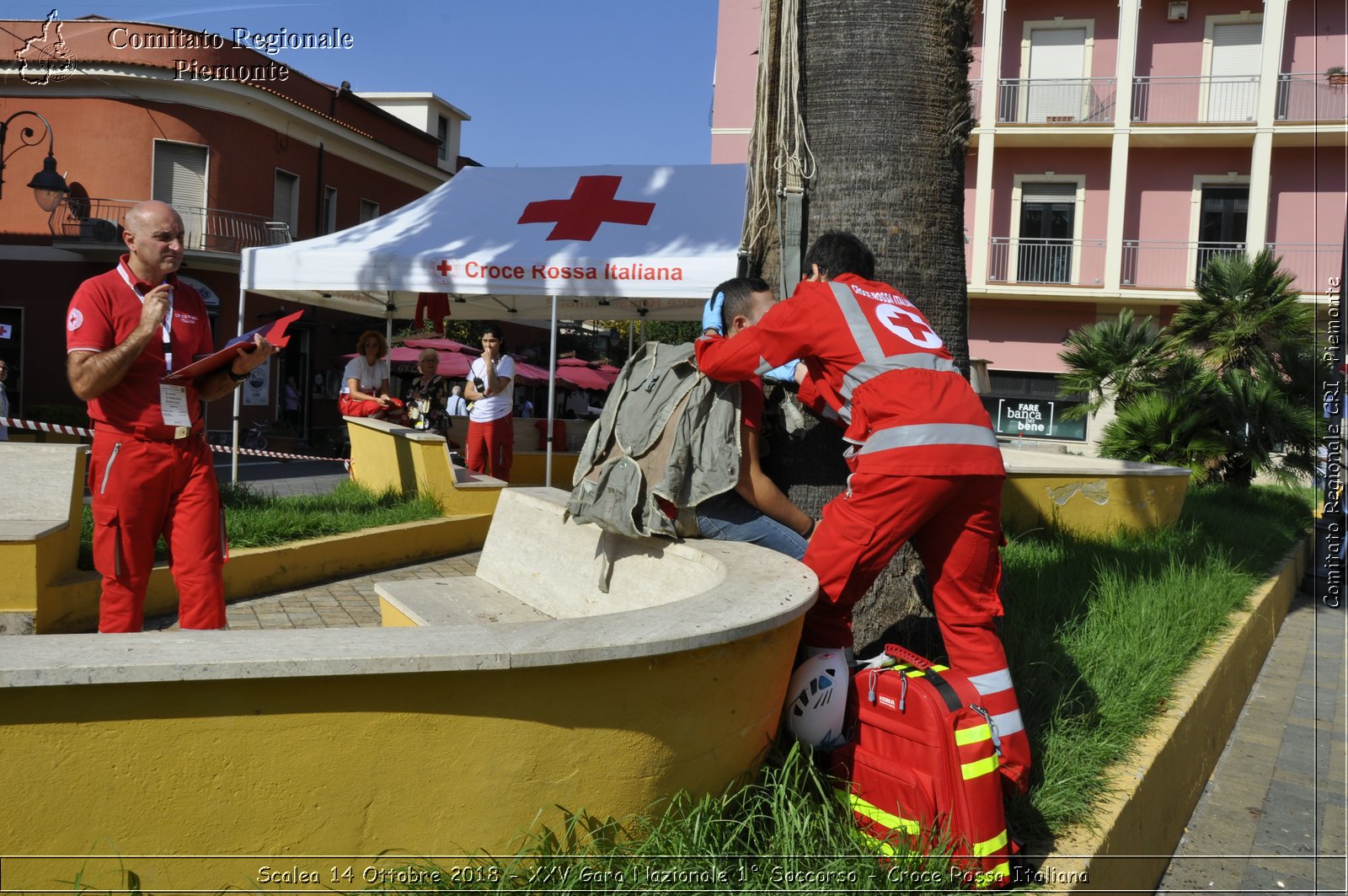 Scalea 14 Ottobre 2018 - XXV Gara Nazionale 1 Soccorso - Croce Rossa Italiana- Comitato Regionale del Piemonte