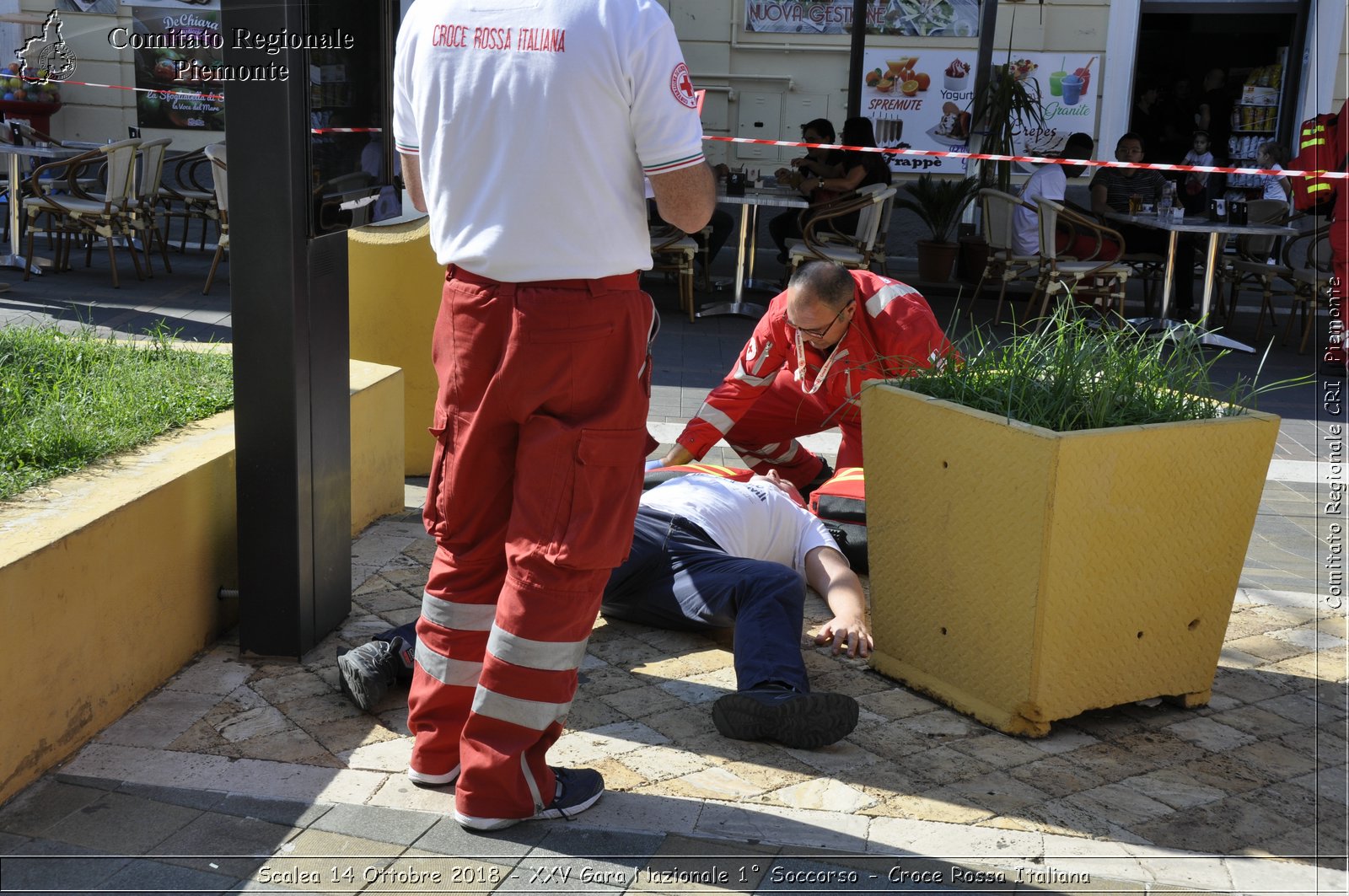 Scalea 14 Ottobre 2018 - XXV Gara Nazionale 1 Soccorso - Croce Rossa Italiana- Comitato Regionale del Piemonte