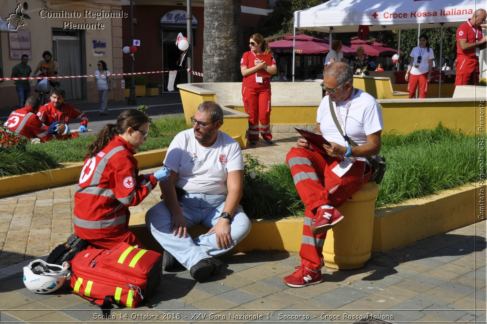 Scalea 14 Ottobre 2018 - XXV Gara Nazionale 1 Soccorso - Croce Rossa Italiana- Comitato Regionale del Piemonte