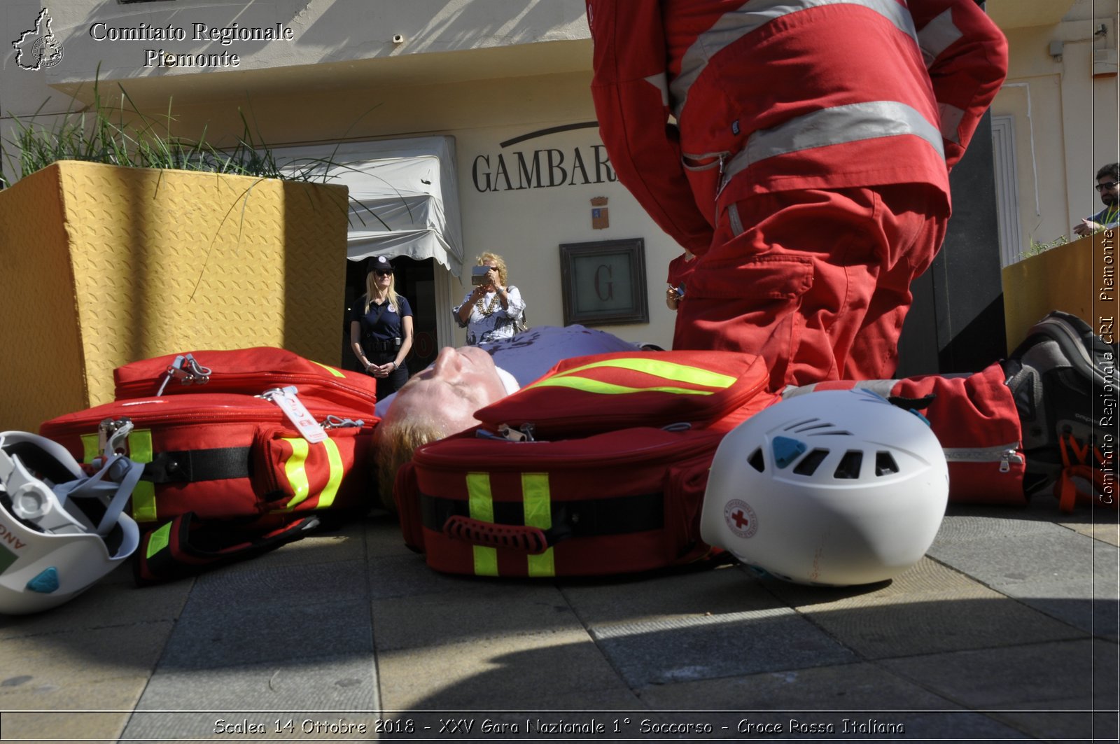 Scalea 14 Ottobre 2018 - XXV Gara Nazionale 1 Soccorso - Croce Rossa Italiana- Comitato Regionale del Piemonte