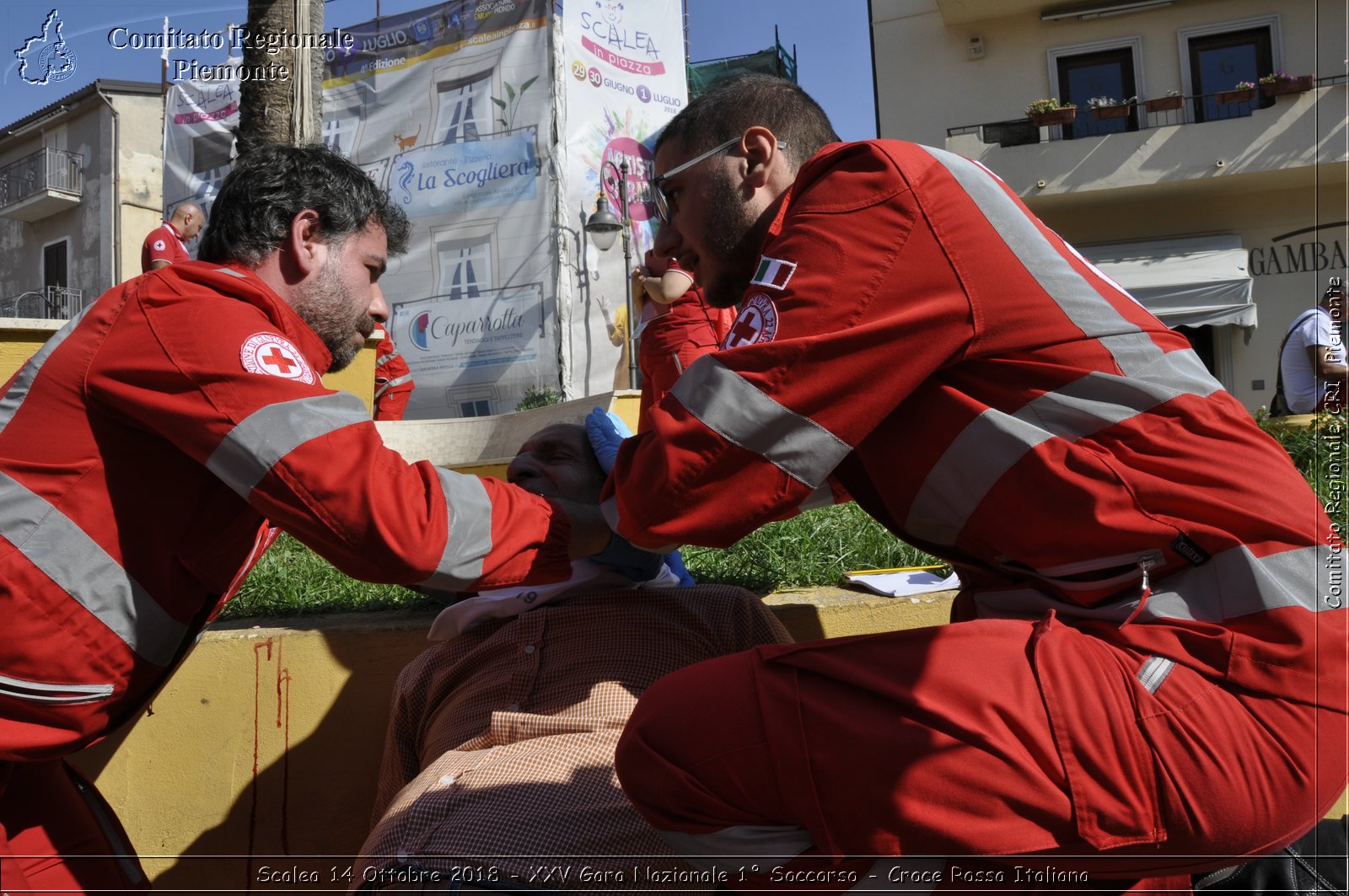 Scalea 14 Ottobre 2018 - XXV Gara Nazionale 1 Soccorso - Croce Rossa Italiana- Comitato Regionale del Piemonte