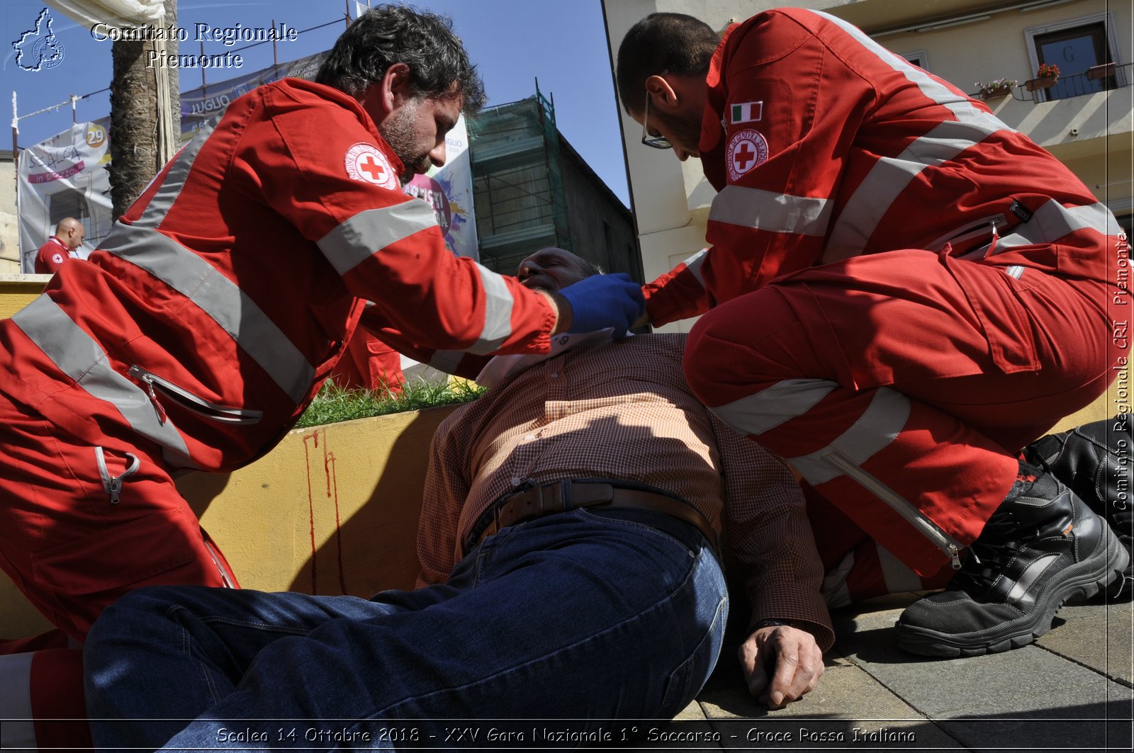 Scalea 14 Ottobre 2018 - XXV Gara Nazionale 1 Soccorso - Croce Rossa Italiana- Comitato Regionale del Piemonte