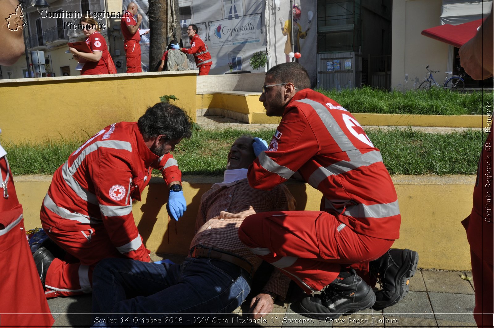 Scalea 14 Ottobre 2018 - XXV Gara Nazionale 1 Soccorso - Croce Rossa Italiana- Comitato Regionale del Piemonte