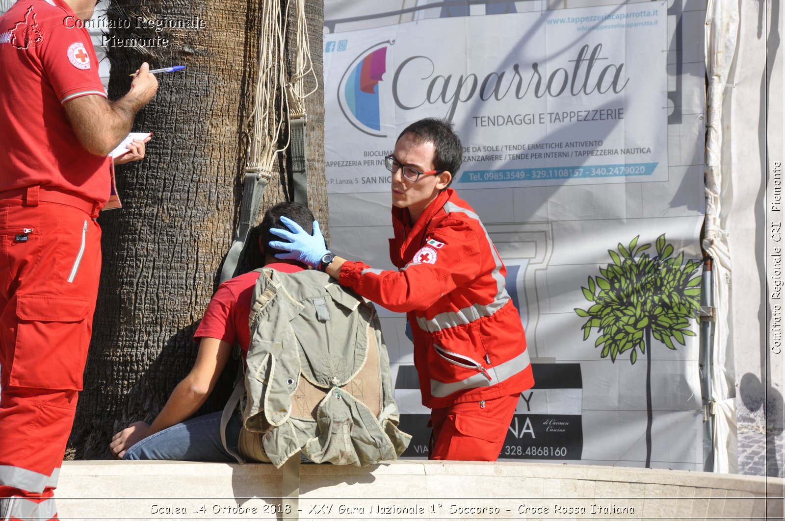 Scalea 14 Ottobre 2018 - XXV Gara Nazionale 1 Soccorso - Croce Rossa Italiana- Comitato Regionale del Piemonte