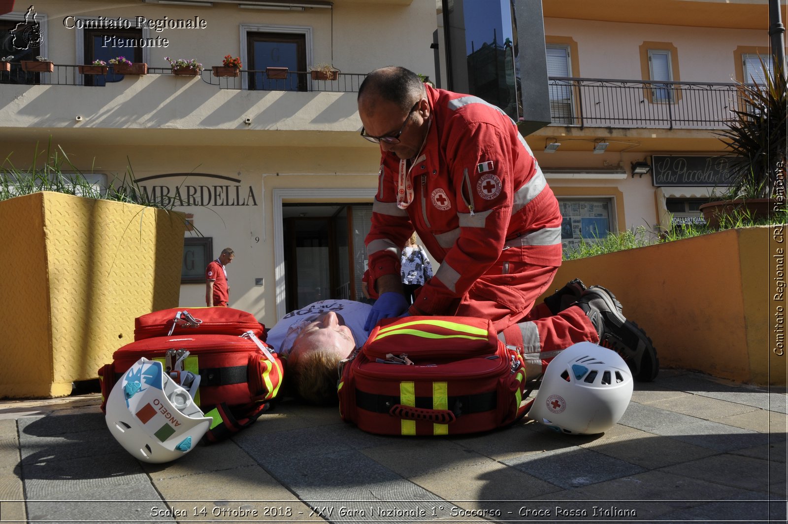 Scalea 14 Ottobre 2018 - XXV Gara Nazionale 1 Soccorso - Croce Rossa Italiana- Comitato Regionale del Piemonte