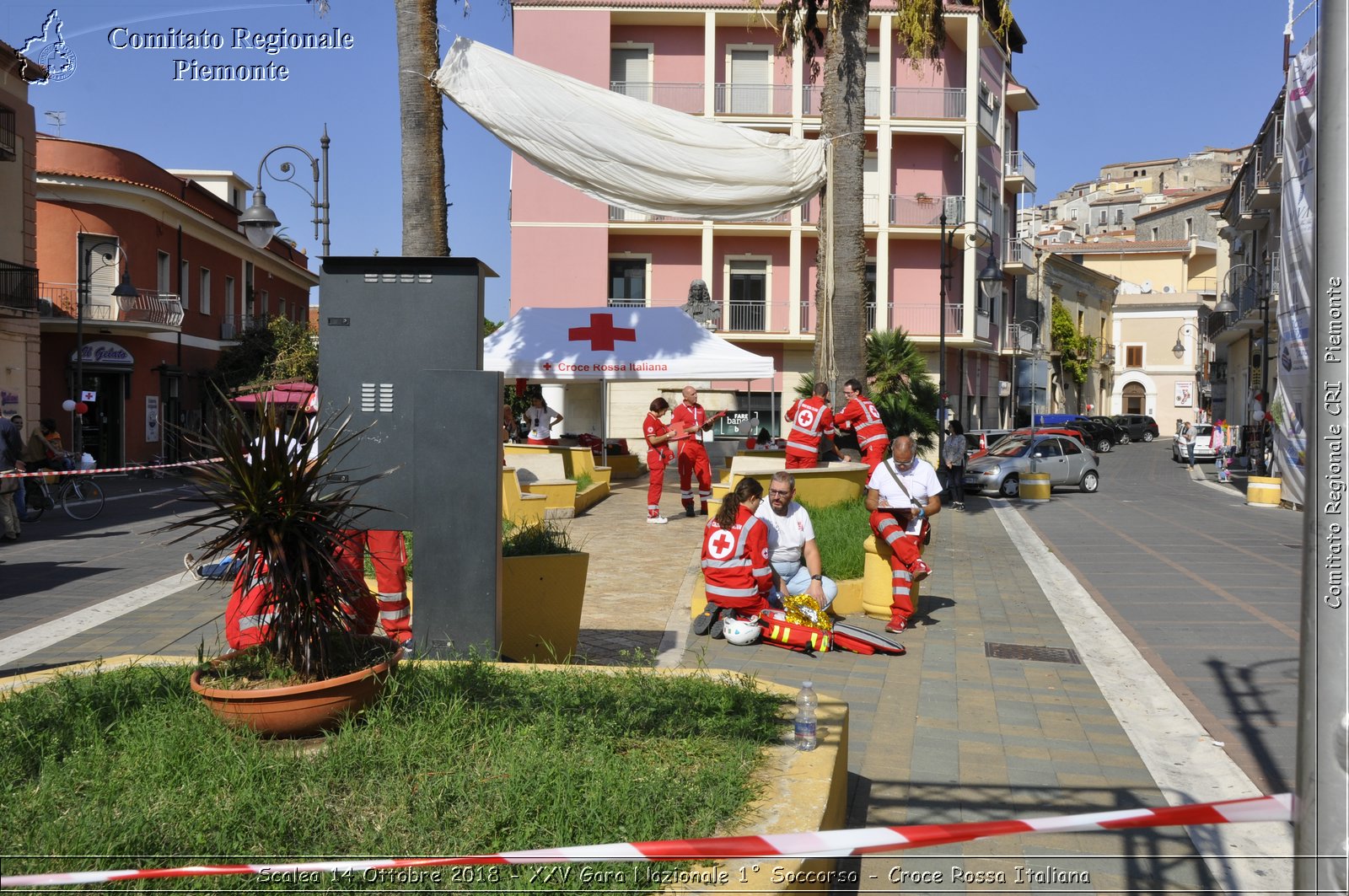 Scalea 14 Ottobre 2018 - XXV Gara Nazionale 1 Soccorso - Croce Rossa Italiana- Comitato Regionale del Piemonte