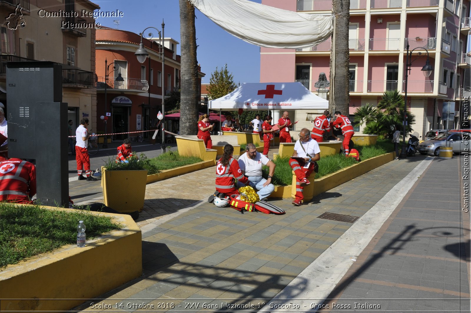 Scalea 14 Ottobre 2018 - XXV Gara Nazionale 1 Soccorso - Croce Rossa Italiana- Comitato Regionale del Piemonte