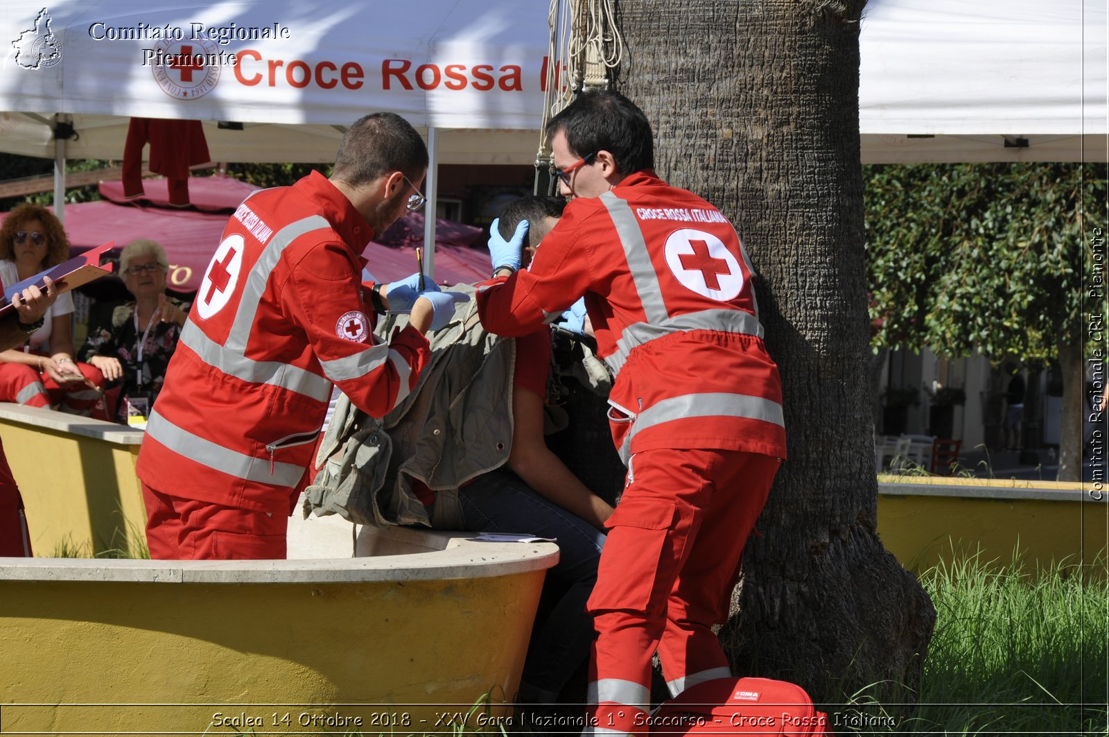 Scalea 14 Ottobre 2018 - XXV Gara Nazionale 1 Soccorso - Croce Rossa Italiana- Comitato Regionale del Piemonte