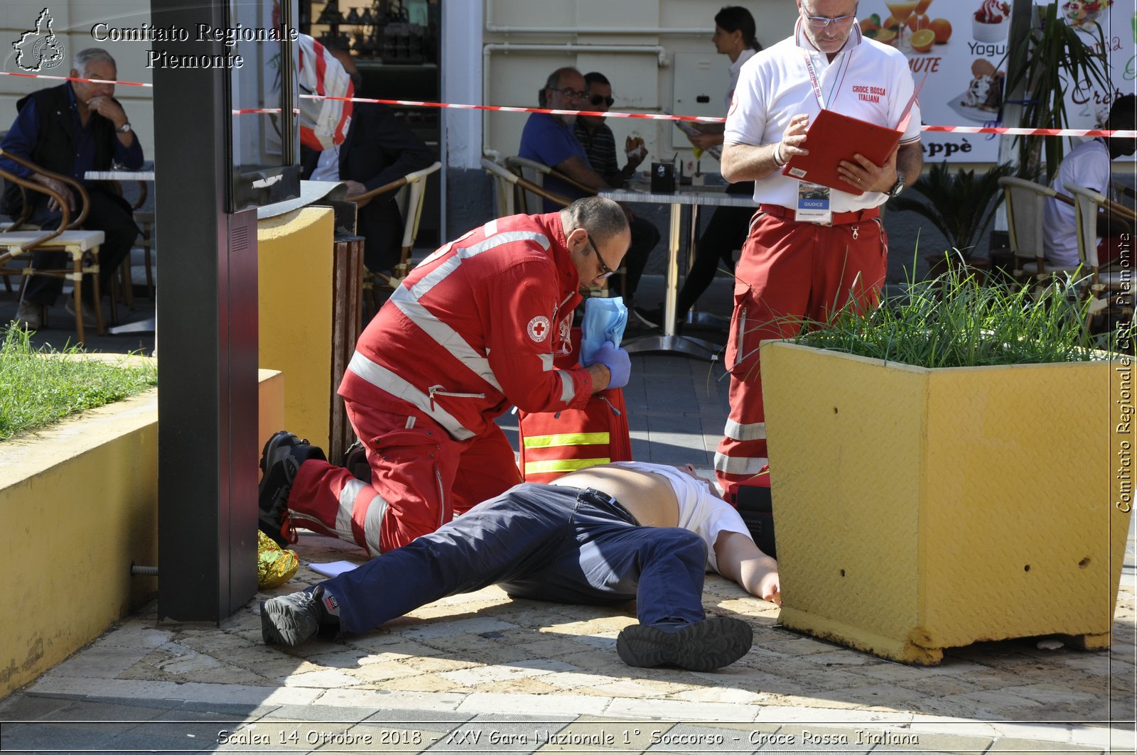 Scalea 14 Ottobre 2018 - XXV Gara Nazionale 1 Soccorso - Croce Rossa Italiana- Comitato Regionale del Piemonte