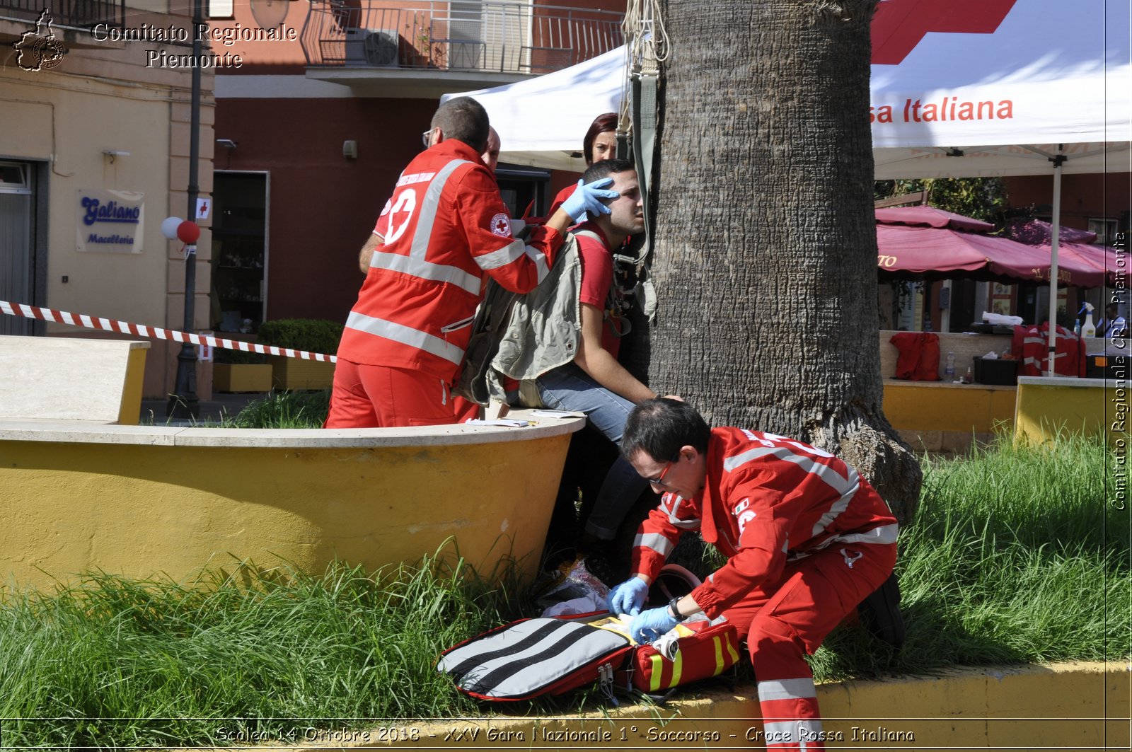 Scalea 14 Ottobre 2018 - XXV Gara Nazionale 1 Soccorso - Croce Rossa Italiana- Comitato Regionale del Piemonte