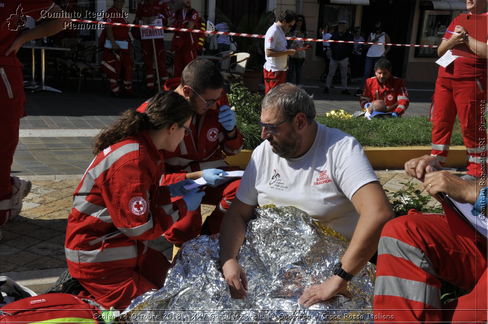 Scalea 14 Ottobre 2018 - XXV Gara Nazionale 1 Soccorso - Croce Rossa Italiana- Comitato Regionale del Piemonte