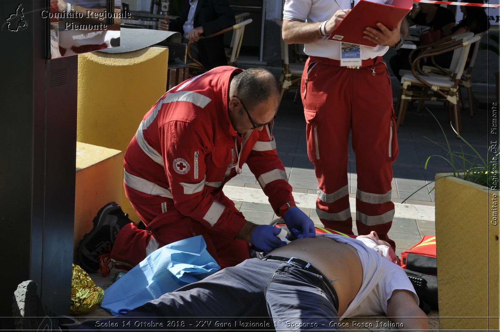 Scalea 14 Ottobre 2018 - XXV Gara Nazionale 1 Soccorso - Croce Rossa Italiana- Comitato Regionale del Piemonte