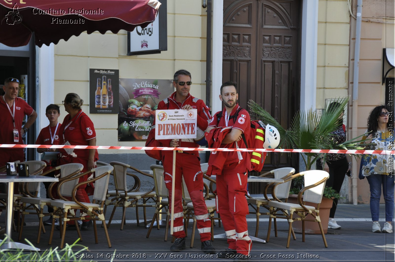 Scalea 14 Ottobre 2018 - XXV Gara Nazionale 1 Soccorso - Croce Rossa Italiana- Comitato Regionale del Piemonte