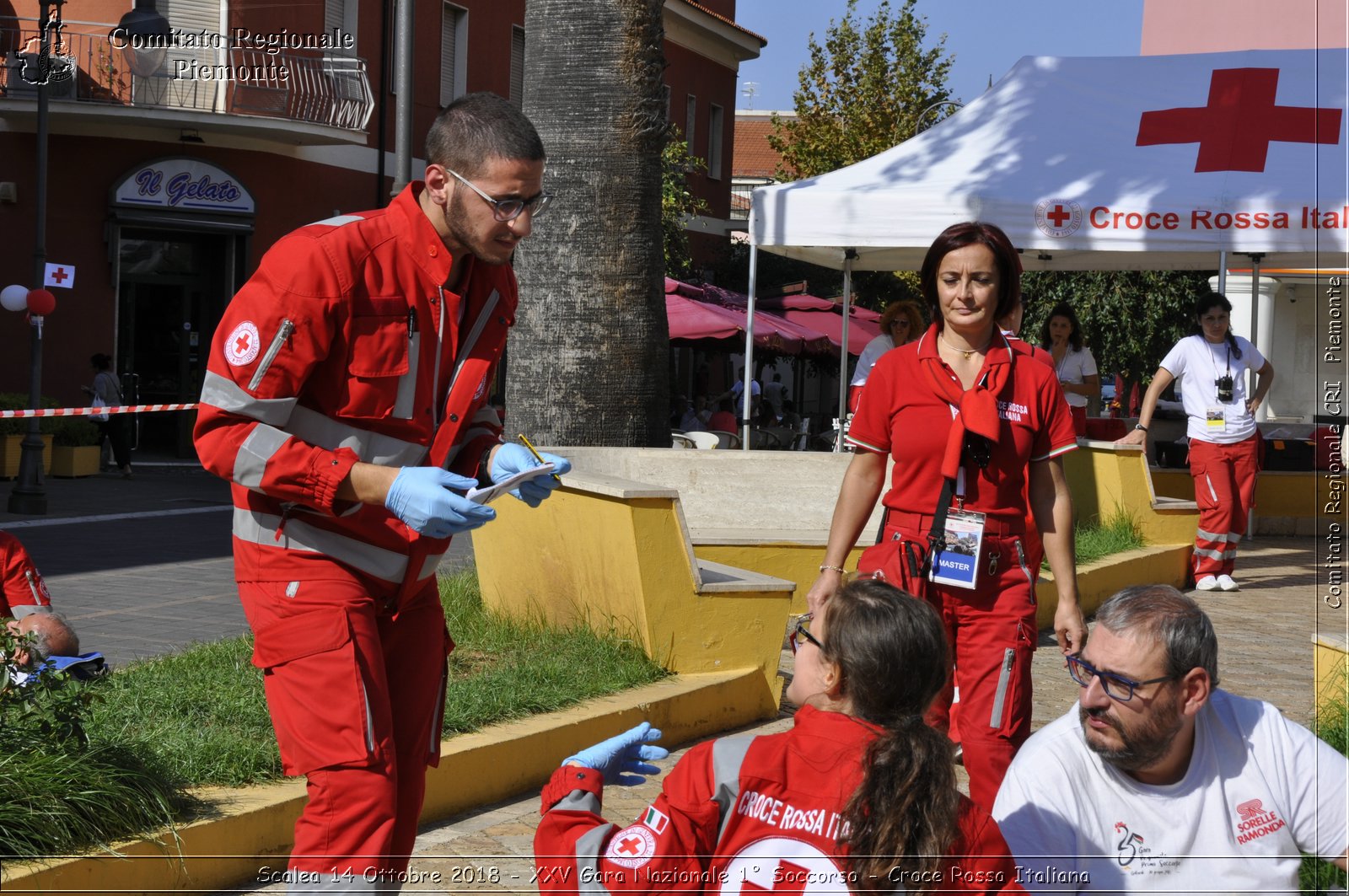 Scalea 14 Ottobre 2018 - XXV Gara Nazionale 1 Soccorso - Croce Rossa Italiana- Comitato Regionale del Piemonte