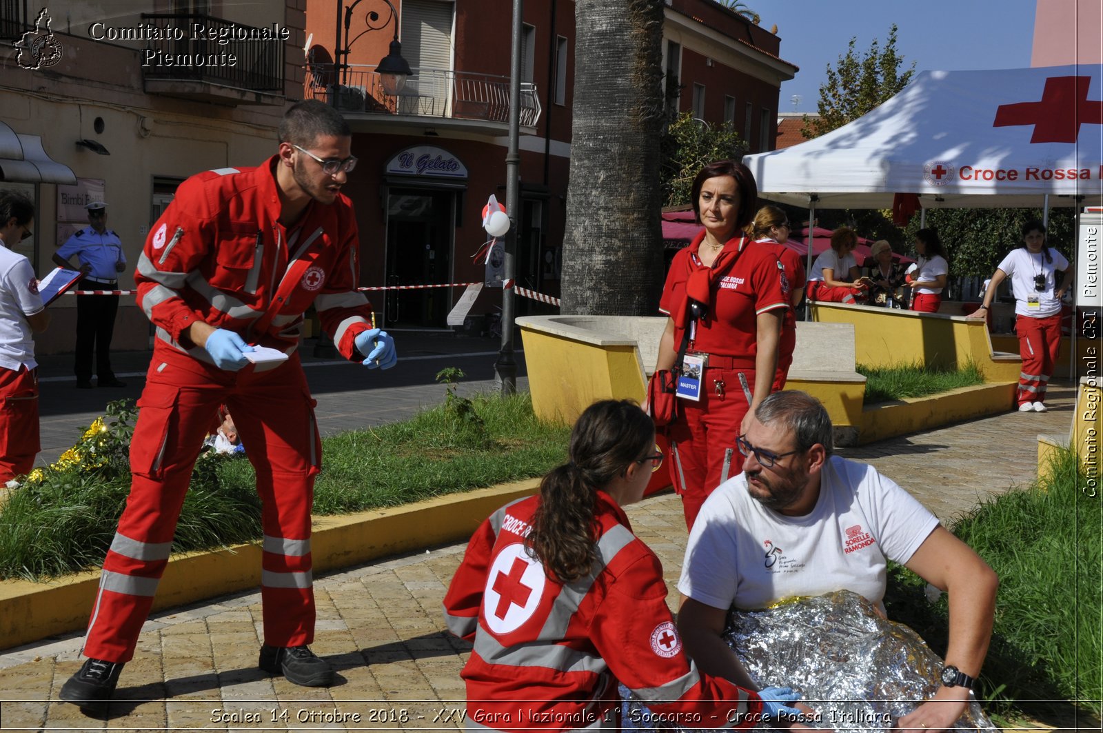 Scalea 14 Ottobre 2018 - XXV Gara Nazionale 1 Soccorso - Croce Rossa Italiana- Comitato Regionale del Piemonte