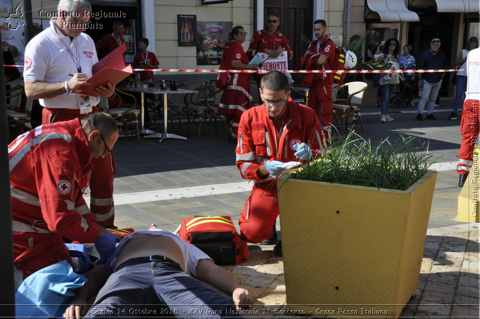 Scalea 14 Ottobre 2018 - XXV Gara Nazionale 1 Soccorso - Croce Rossa Italiana- Comitato Regionale del Piemonte