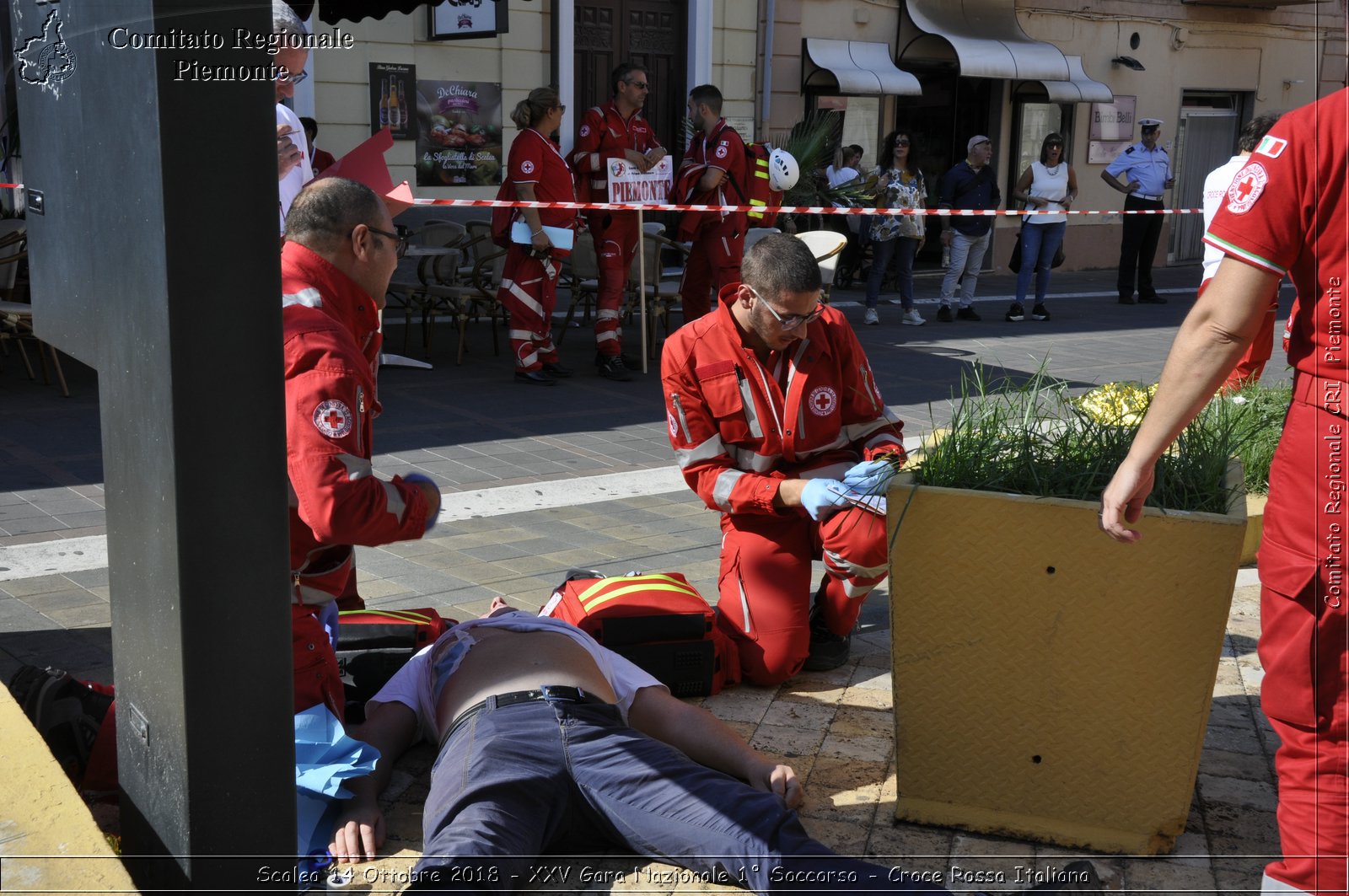 Scalea 14 Ottobre 2018 - XXV Gara Nazionale 1 Soccorso - Croce Rossa Italiana- Comitato Regionale del Piemonte