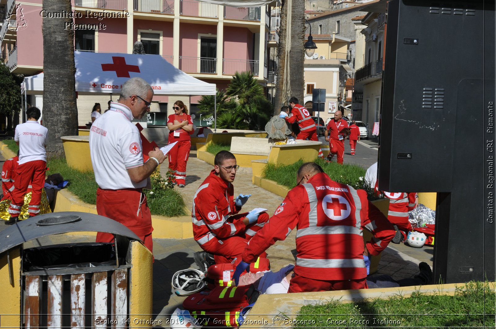 Scalea 14 Ottobre 2018 - XXV Gara Nazionale 1 Soccorso - Croce Rossa Italiana- Comitato Regionale del Piemonte