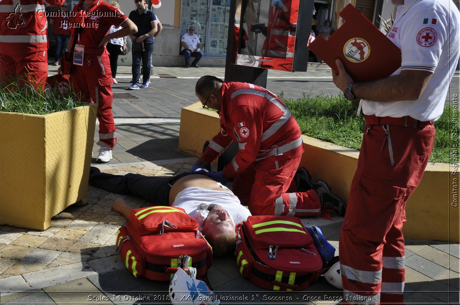 Scalea 14 Ottobre 2018 - XXV Gara Nazionale 1 Soccorso - Croce Rossa Italiana- Comitato Regionale del Piemonte