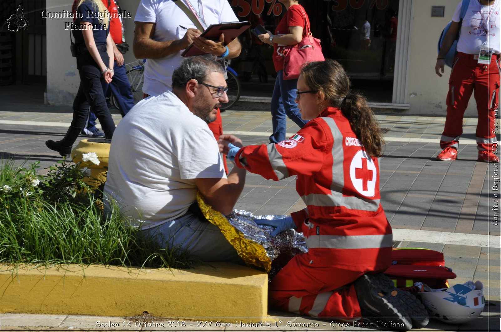 Scalea 14 Ottobre 2018 - XXV Gara Nazionale 1 Soccorso - Croce Rossa Italiana- Comitato Regionale del Piemonte