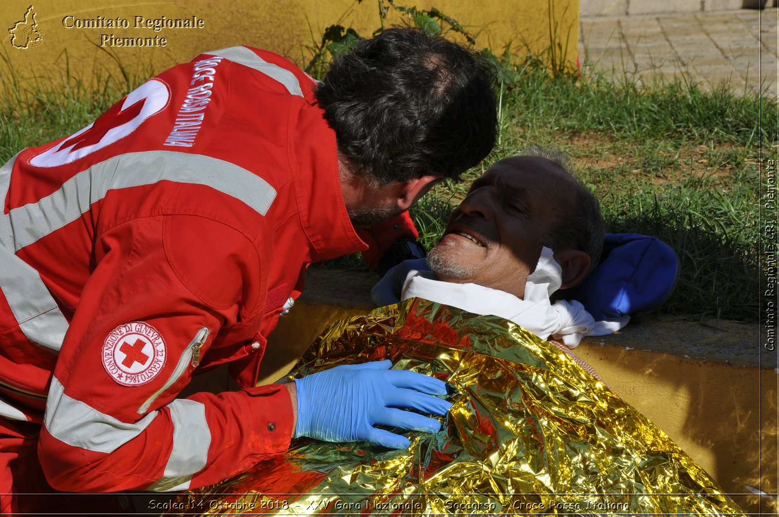 Scalea 14 Ottobre 2018 - XXV Gara Nazionale 1 Soccorso - Croce Rossa Italiana- Comitato Regionale del Piemonte