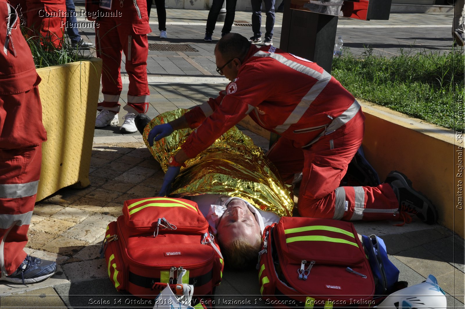 Scalea 14 Ottobre 2018 - XXV Gara Nazionale 1 Soccorso - Croce Rossa Italiana- Comitato Regionale del Piemonte