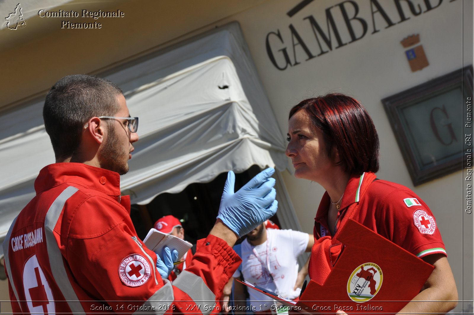 Scalea 14 Ottobre 2018 - XXV Gara Nazionale 1 Soccorso - Croce Rossa Italiana- Comitato Regionale del Piemonte