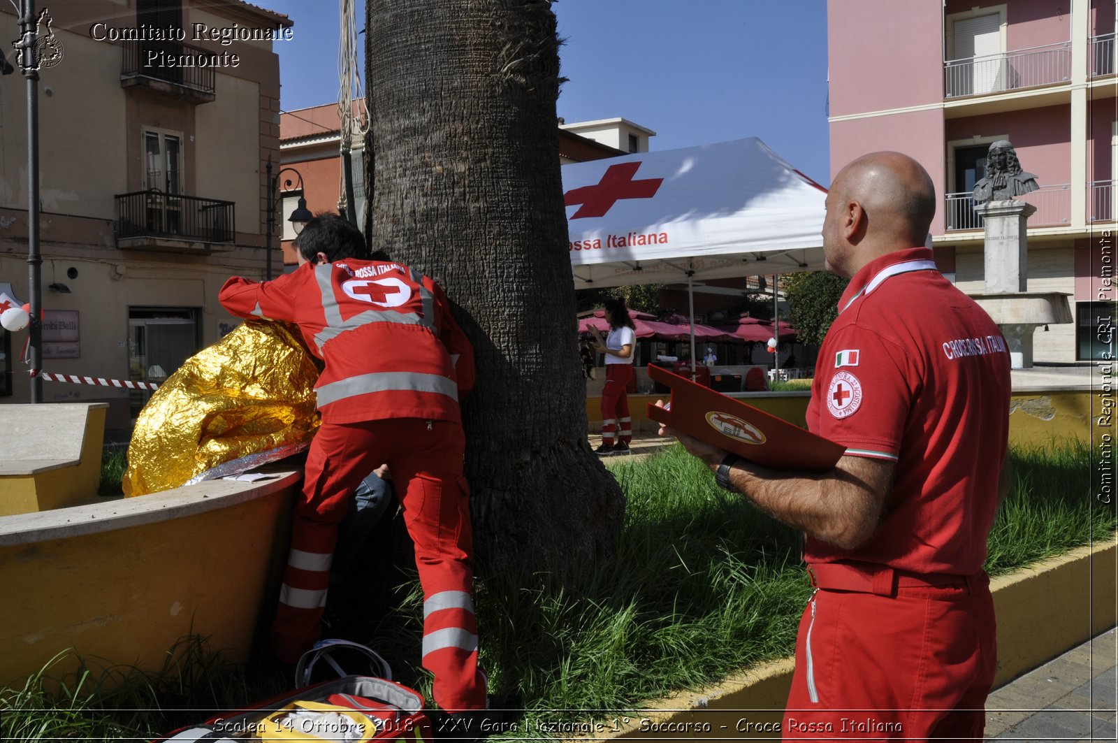 Scalea 14 Ottobre 2018 - XXV Gara Nazionale 1 Soccorso - Croce Rossa Italiana- Comitato Regionale del Piemonte