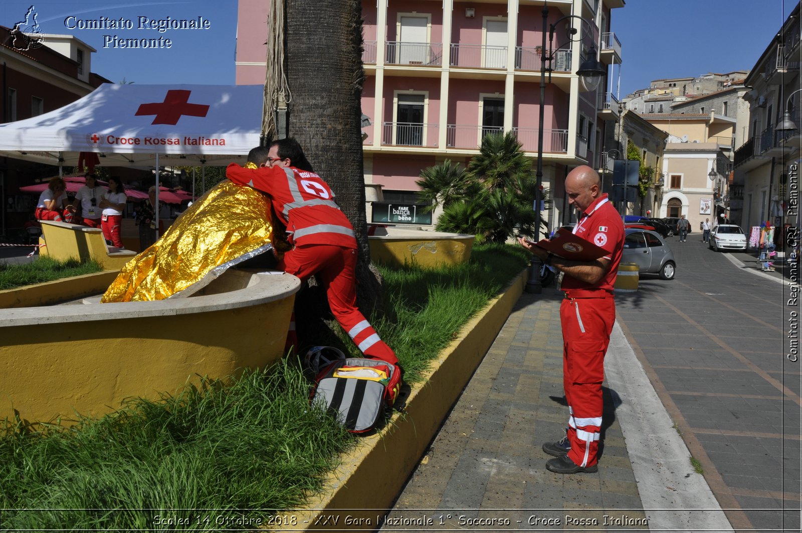 Scalea 14 Ottobre 2018 - XXV Gara Nazionale 1 Soccorso - Croce Rossa Italiana- Comitato Regionale del Piemonte