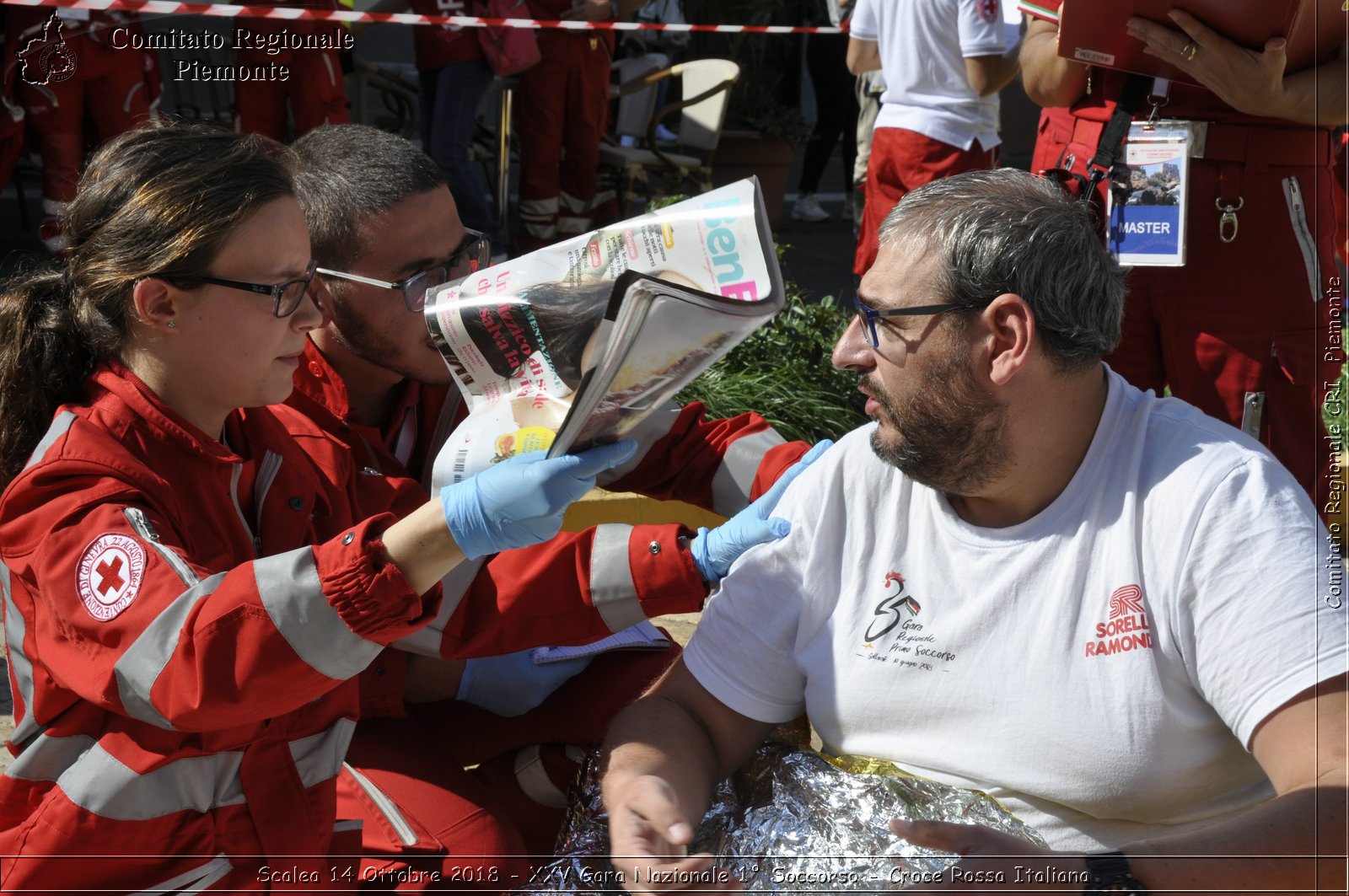 Scalea 14 Ottobre 2018 - XXV Gara Nazionale 1 Soccorso - Croce Rossa Italiana- Comitato Regionale del Piemonte