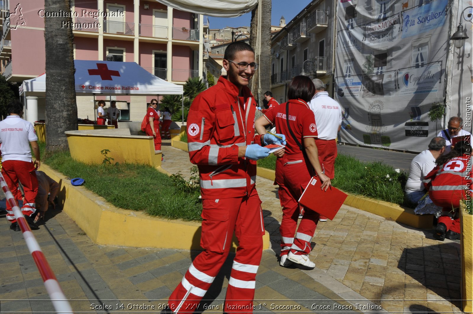 Scalea 14 Ottobre 2018 - XXV Gara Nazionale 1 Soccorso - Croce Rossa Italiana- Comitato Regionale del Piemonte