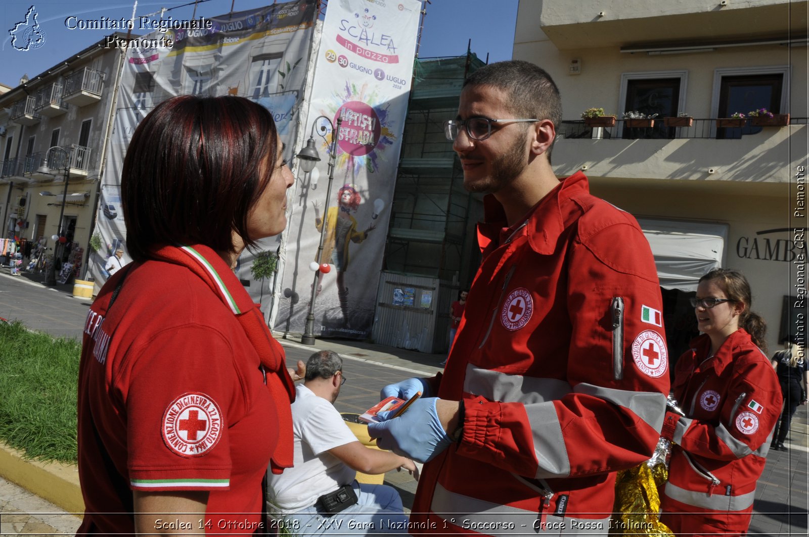 Scalea 14 Ottobre 2018 - XXV Gara Nazionale 1 Soccorso - Croce Rossa Italiana- Comitato Regionale del Piemonte