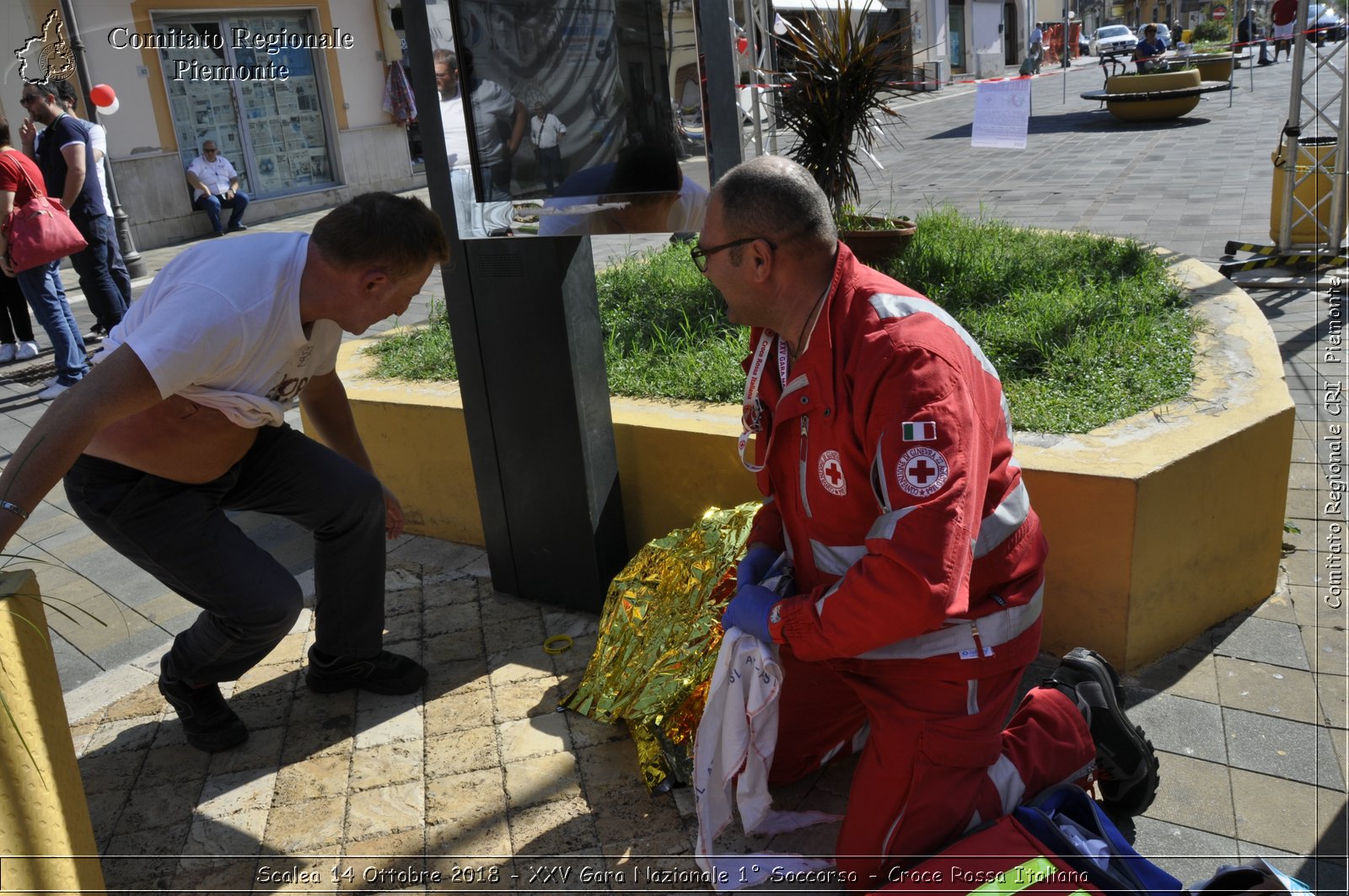 Scalea 14 Ottobre 2018 - XXV Gara Nazionale 1 Soccorso - Croce Rossa Italiana- Comitato Regionale del Piemonte