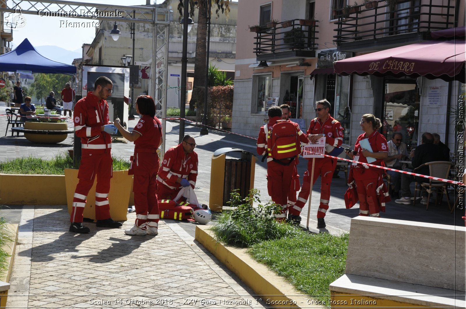 Scalea 14 Ottobre 2018 - XXV Gara Nazionale 1 Soccorso - Croce Rossa Italiana- Comitato Regionale del Piemonte