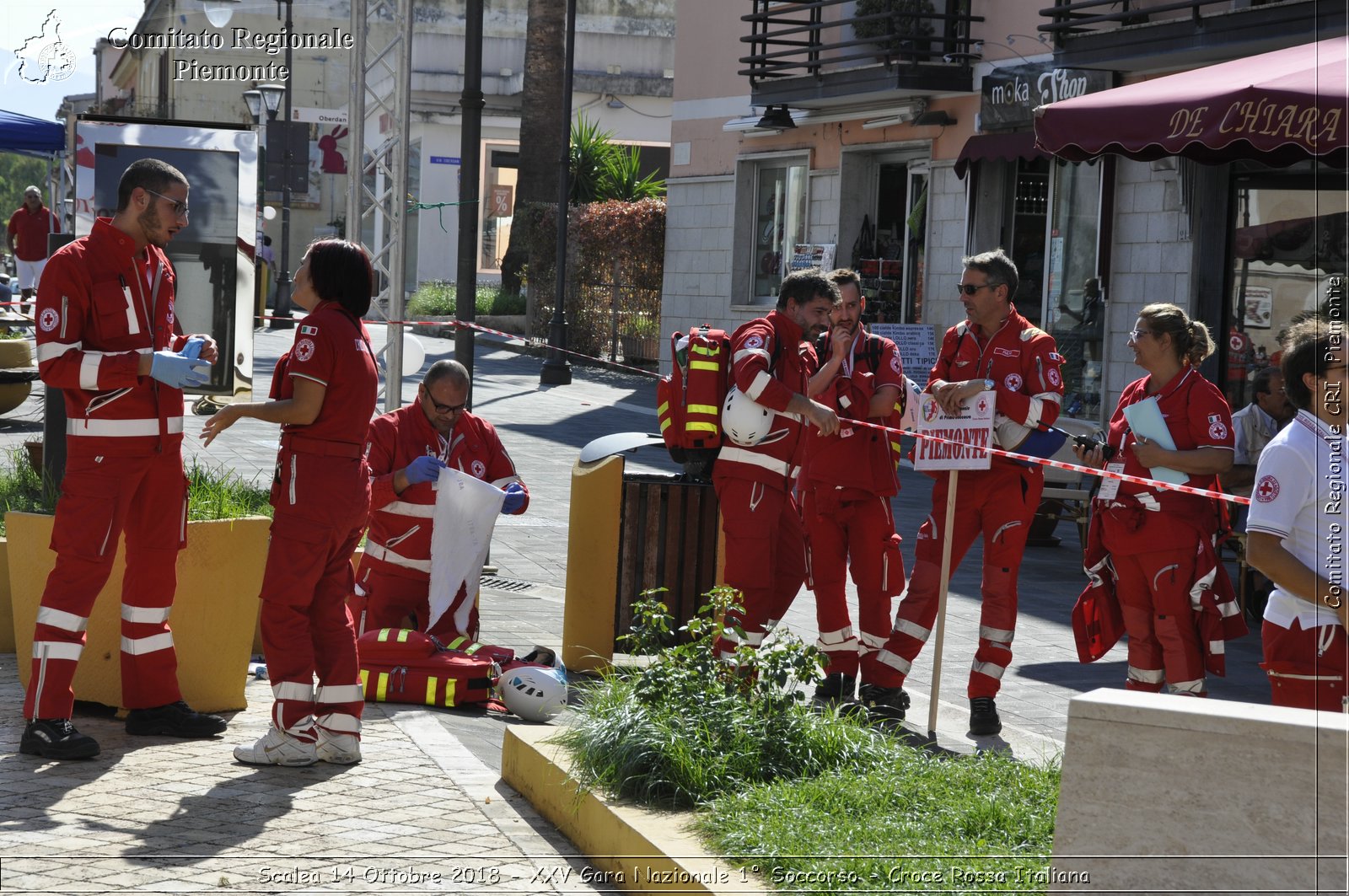 Scalea 14 Ottobre 2018 - XXV Gara Nazionale 1 Soccorso - Croce Rossa Italiana- Comitato Regionale del Piemonte