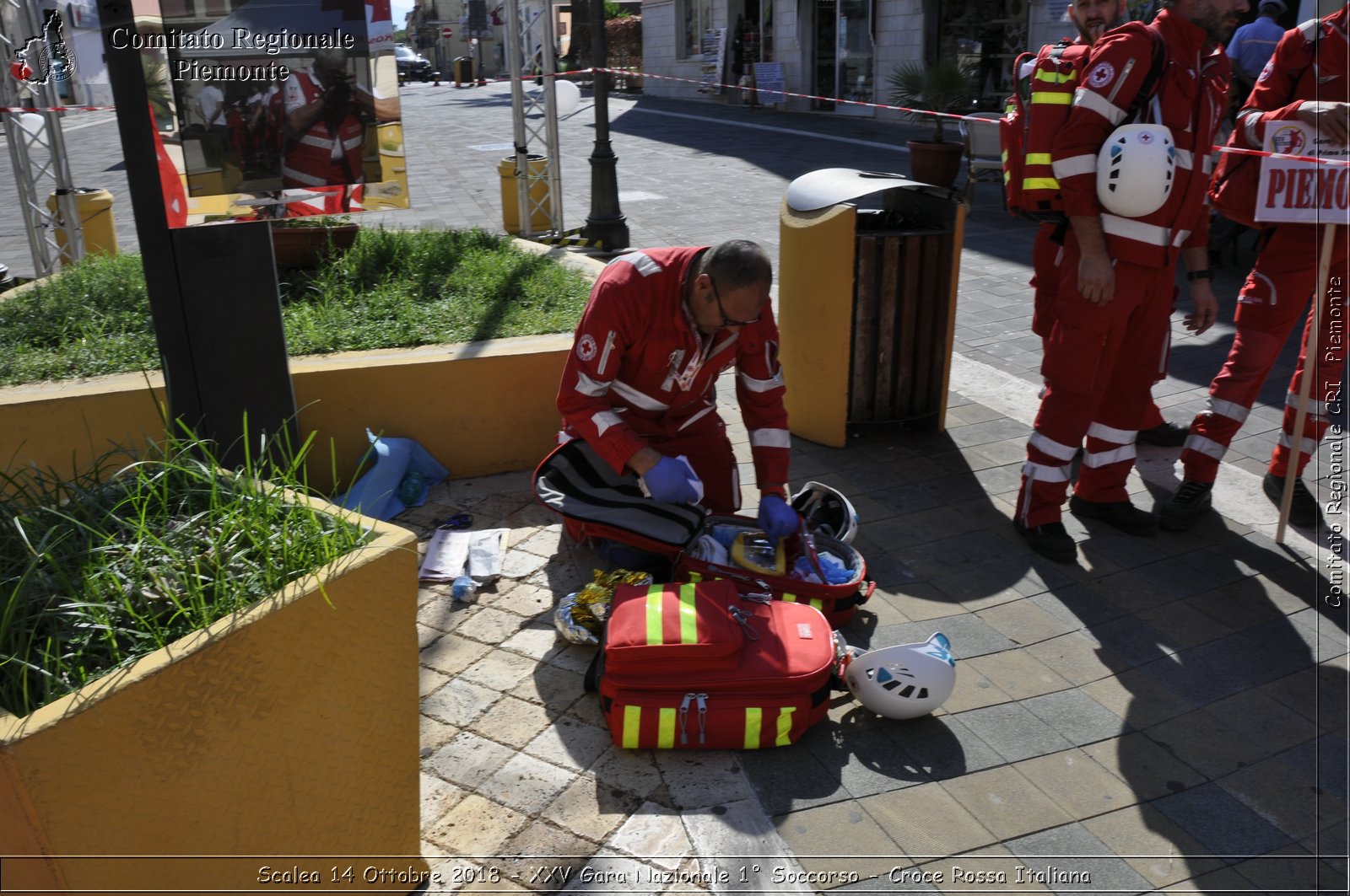 Scalea 14 Ottobre 2018 - XXV Gara Nazionale 1 Soccorso - Croce Rossa Italiana- Comitato Regionale del Piemonte