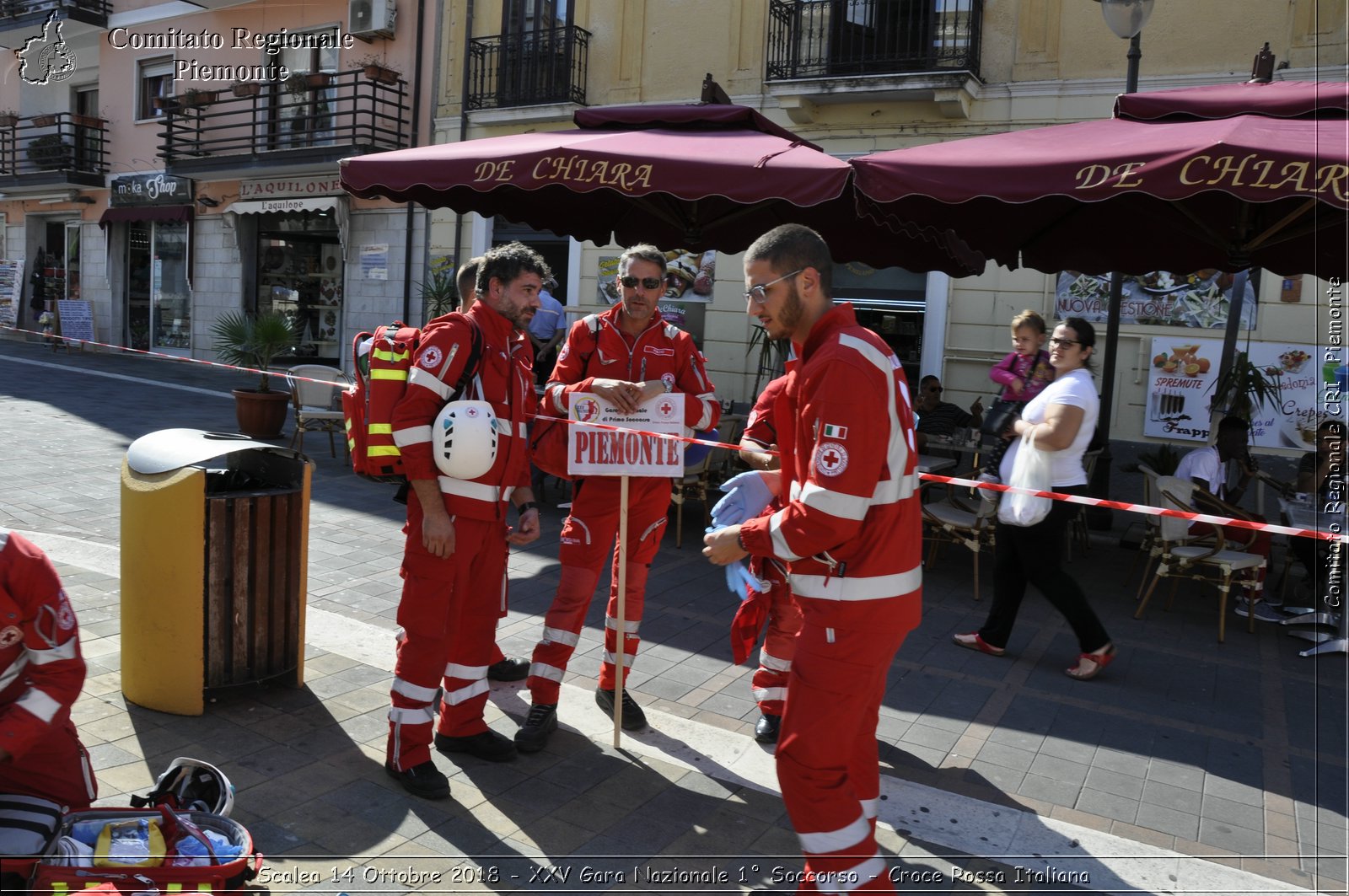 Scalea 14 Ottobre 2018 - XXV Gara Nazionale 1 Soccorso - Croce Rossa Italiana- Comitato Regionale del Piemonte