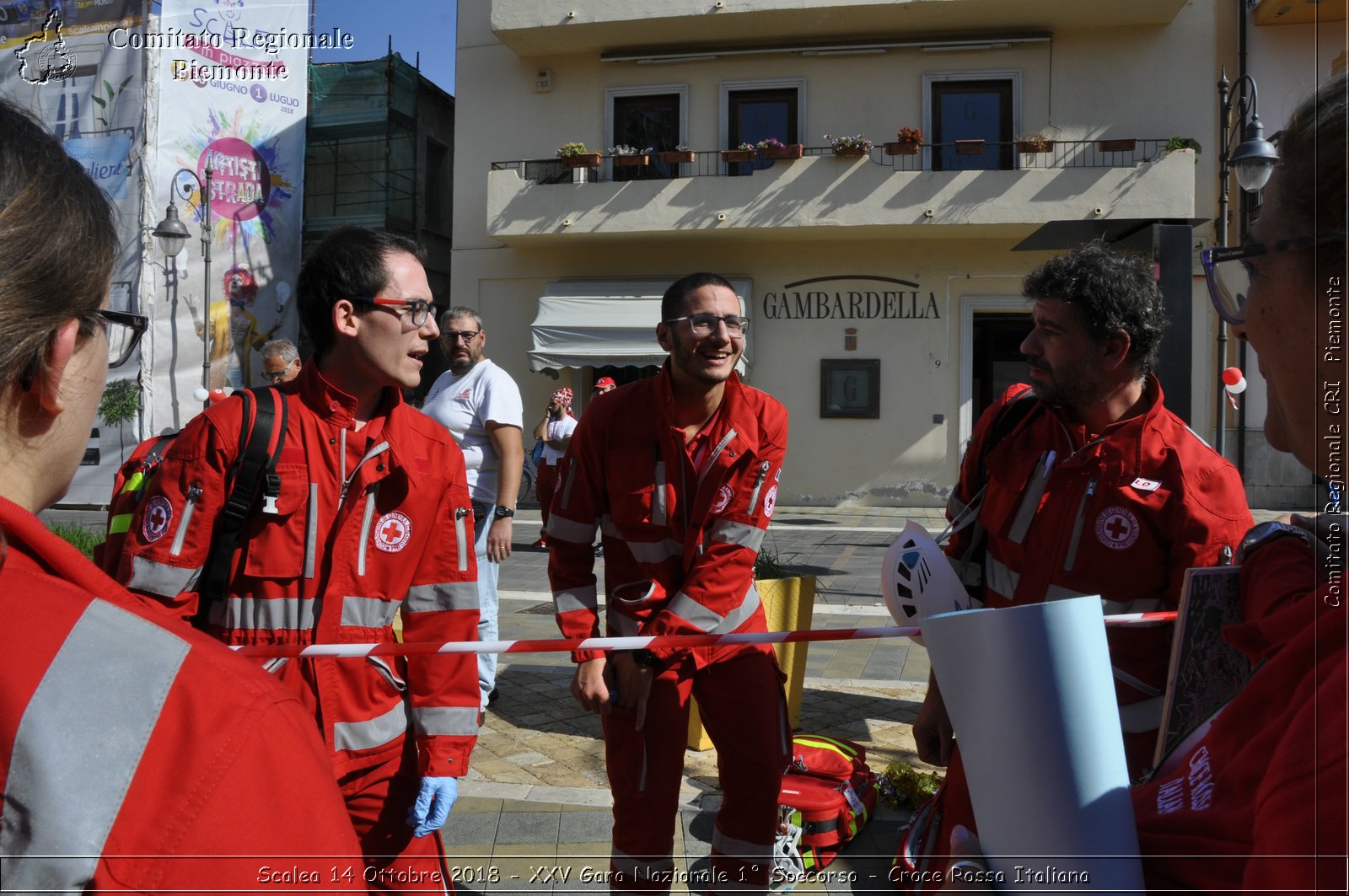 Scalea 14 Ottobre 2018 - XXV Gara Nazionale 1 Soccorso - Croce Rossa Italiana- Comitato Regionale del Piemonte