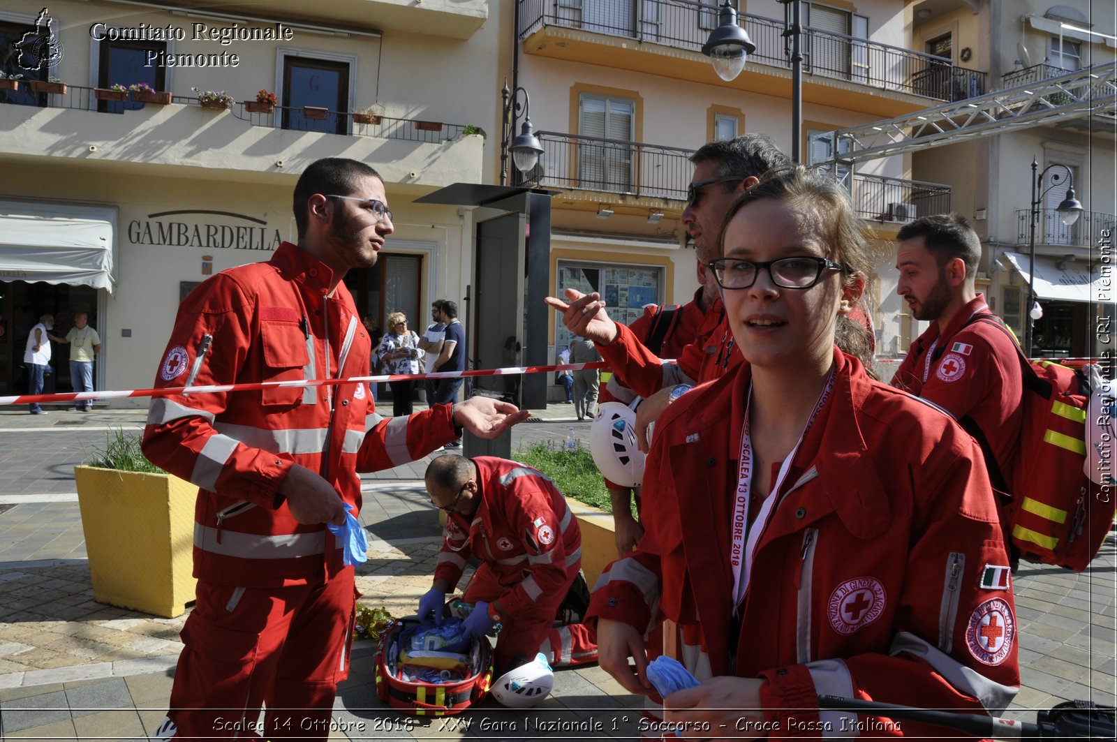 Scalea 14 Ottobre 2018 - XXV Gara Nazionale 1 Soccorso - Croce Rossa Italiana- Comitato Regionale del Piemonte