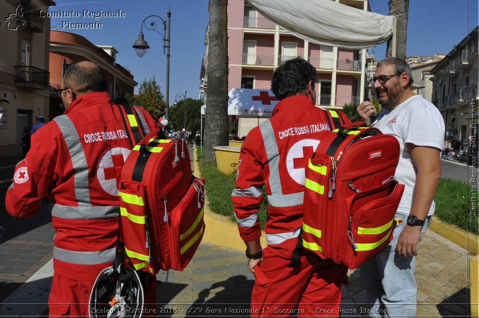 Scalea 14 Ottobre 2018 - XXV Gara Nazionale 1 Soccorso - Croce Rossa Italiana- Comitato Regionale del Piemonte