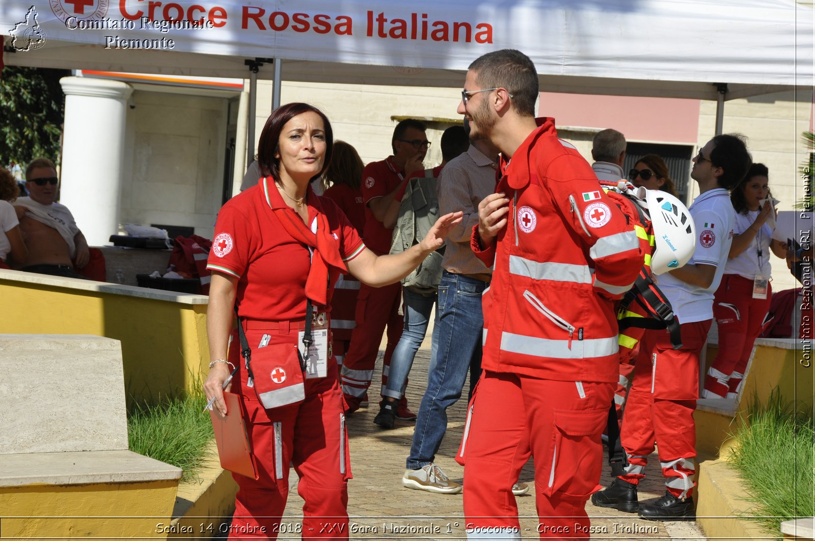 Scalea 14 Ottobre 2018 - XXV Gara Nazionale 1 Soccorso - Croce Rossa Italiana- Comitato Regionale del Piemonte