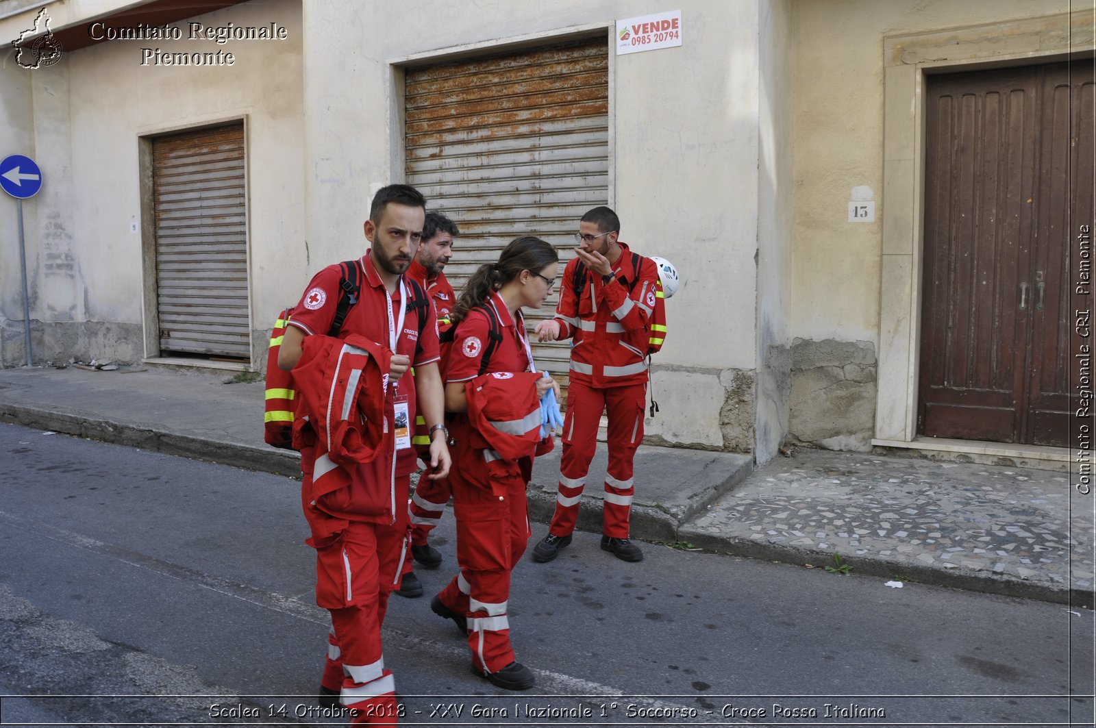 Scalea 14 Ottobre 2018 - XXV Gara Nazionale 1 Soccorso - Croce Rossa Italiana- Comitato Regionale del Piemonte