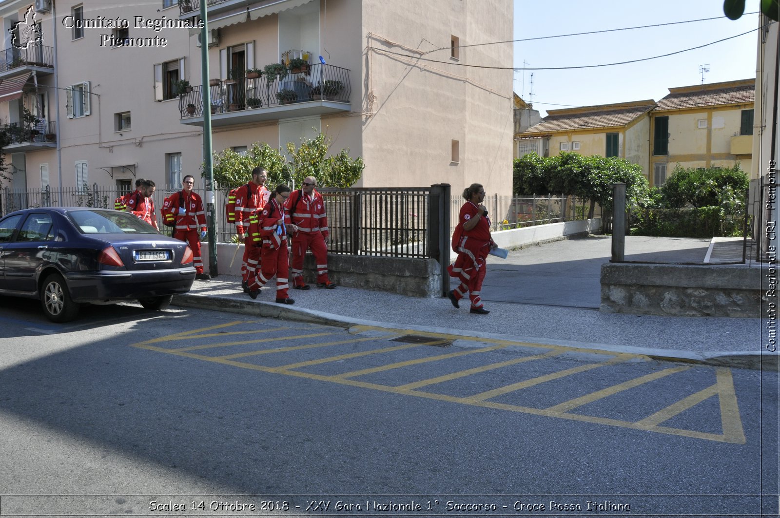 Scalea 14 Ottobre 2018 - XXV Gara Nazionale 1 Soccorso - Croce Rossa Italiana- Comitato Regionale del Piemonte