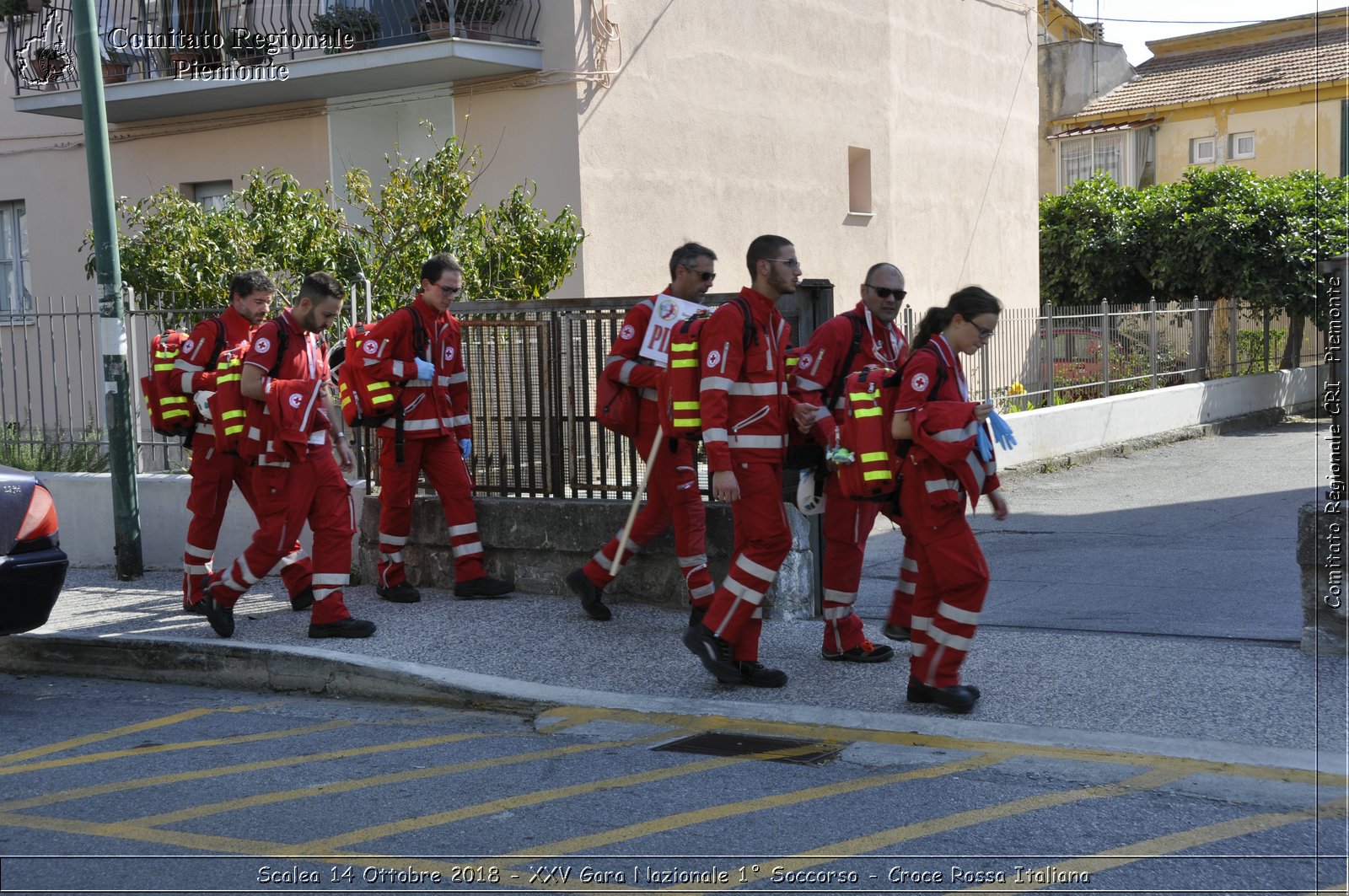 Scalea 14 Ottobre 2018 - XXV Gara Nazionale 1 Soccorso - Croce Rossa Italiana- Comitato Regionale del Piemonte