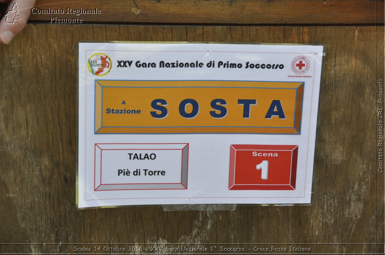 Scalea 14 Ottobre 2018 - XXV Gara Nazionale 1 Soccorso - Croce Rossa Italiana- Comitato Regionale del Piemonte