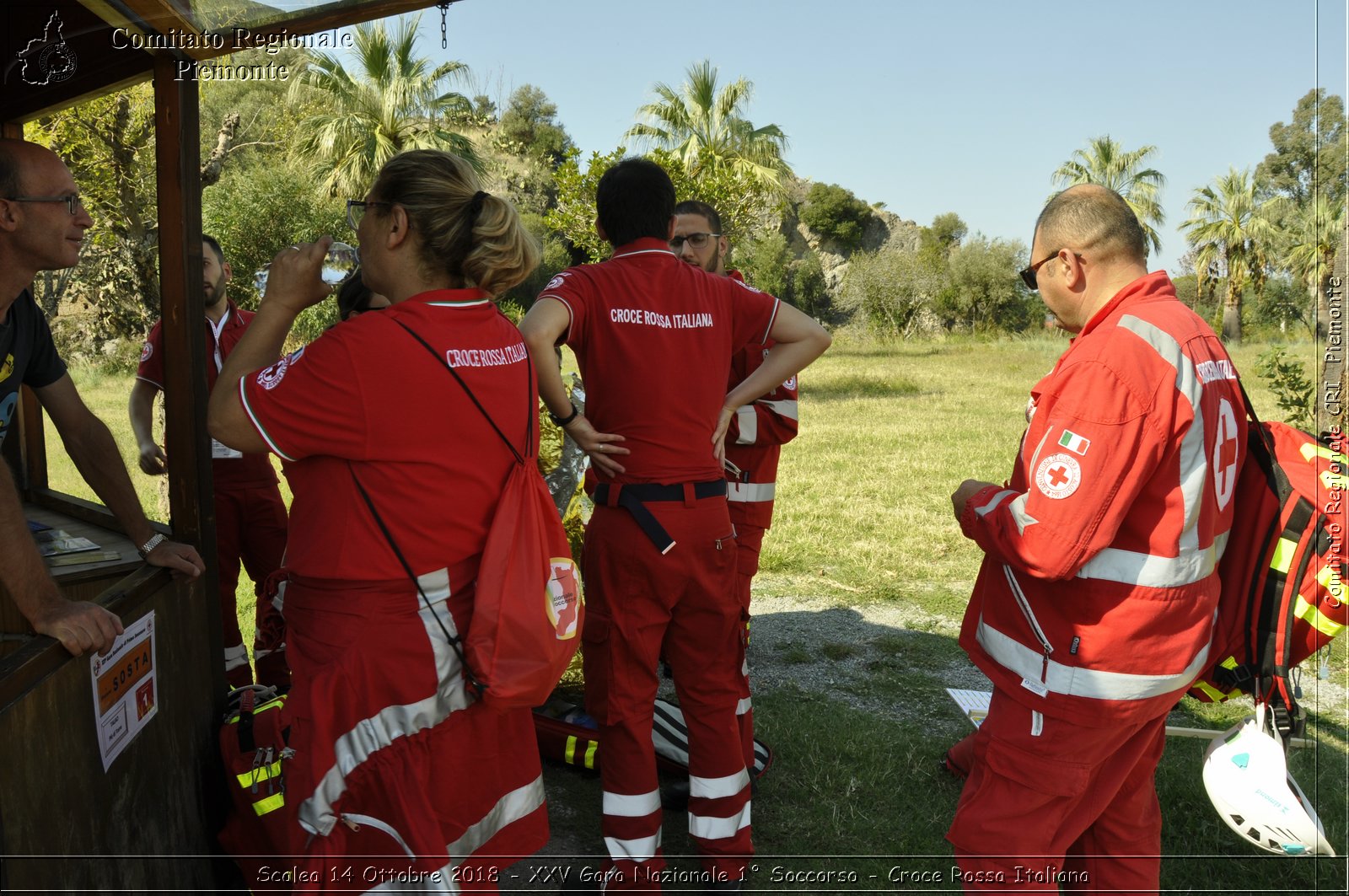 Scalea 14 Ottobre 2018 - XXV Gara Nazionale 1 Soccorso - Croce Rossa Italiana- Comitato Regionale del Piemonte