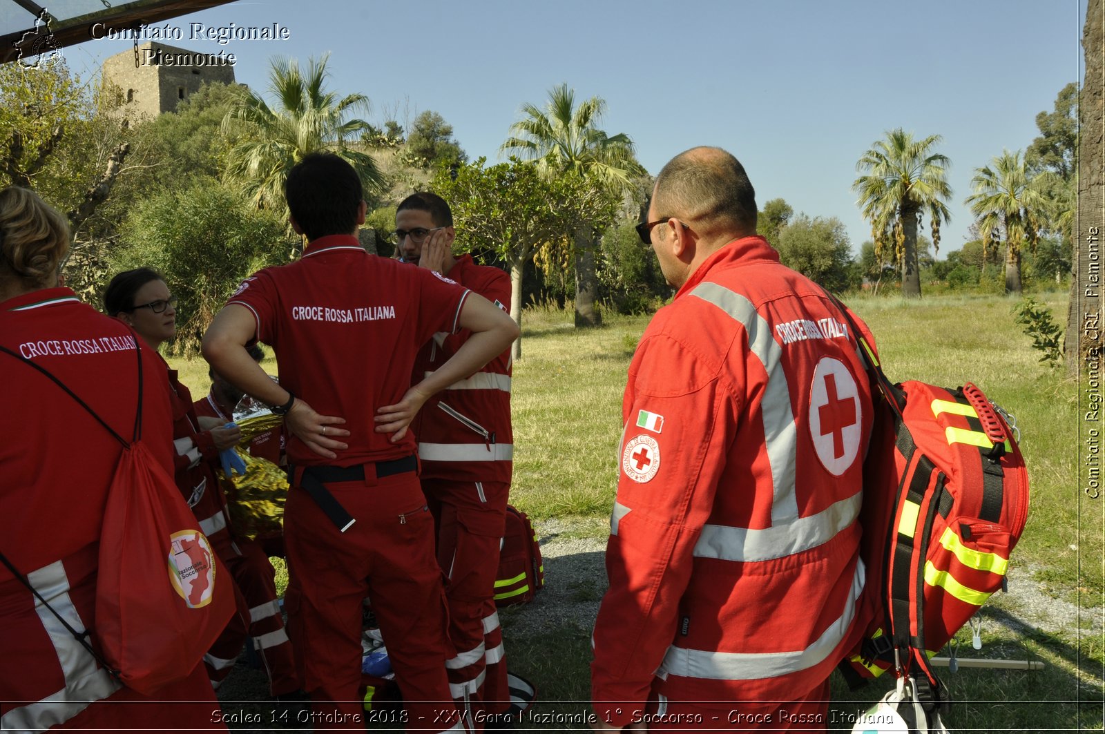 Scalea 14 Ottobre 2018 - XXV Gara Nazionale 1 Soccorso - Croce Rossa Italiana- Comitato Regionale del Piemonte